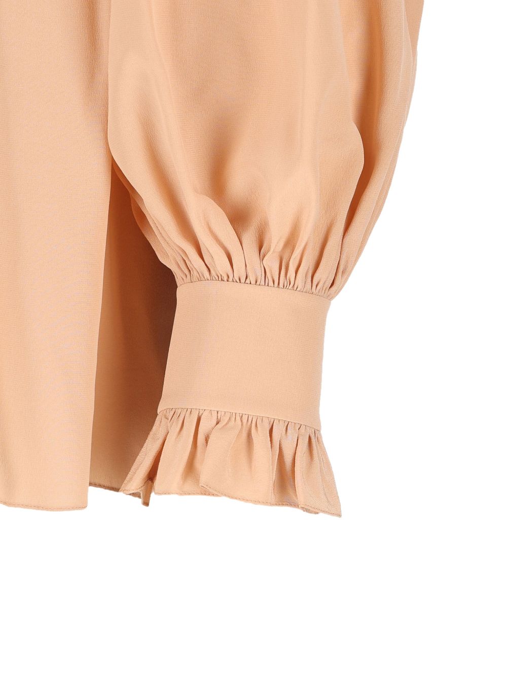 CHLOÉ Oversized Top with Ruffles - Size 38