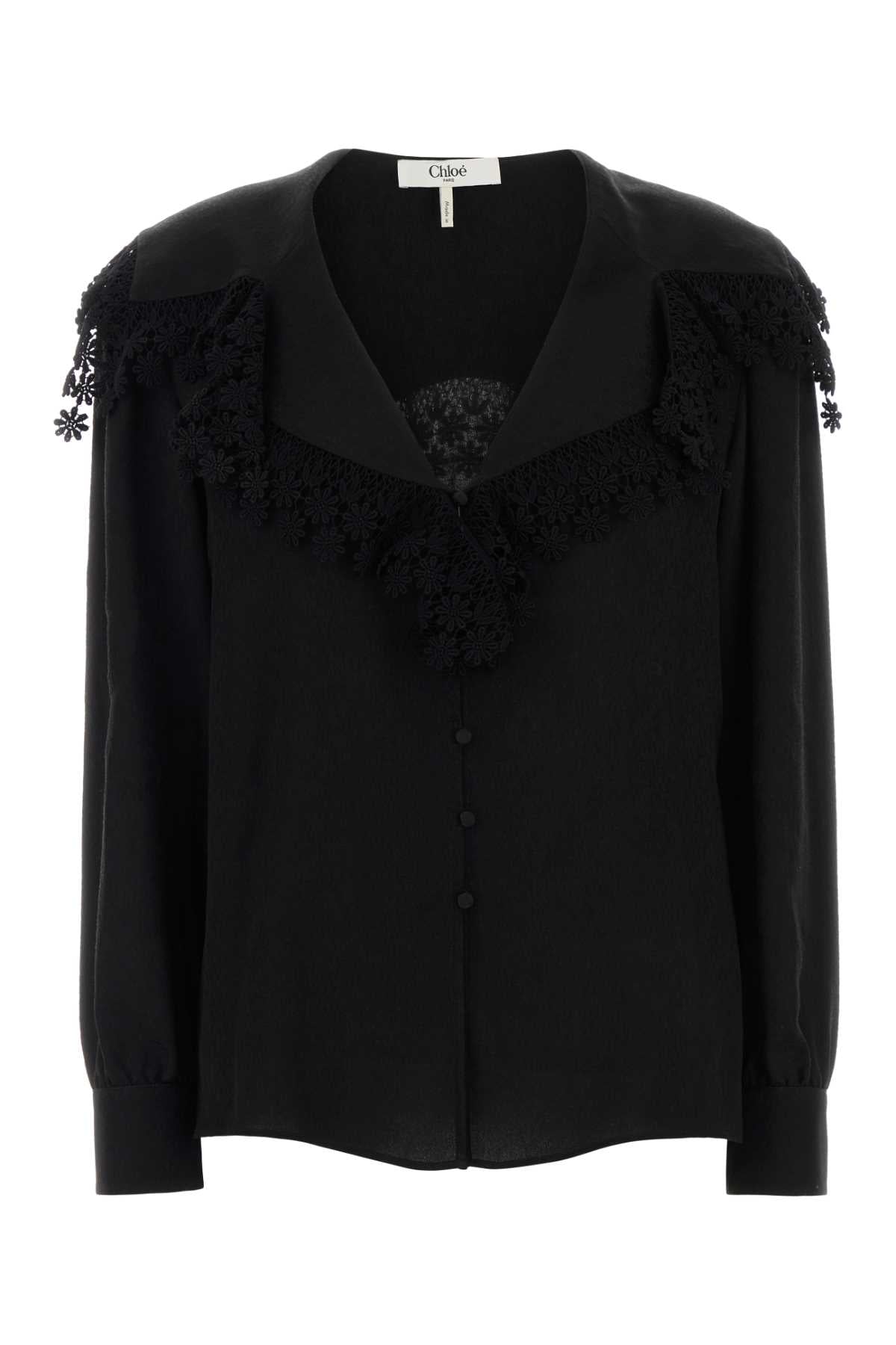 CHLOÉ Silk Shirt for Women - FW25 Collection