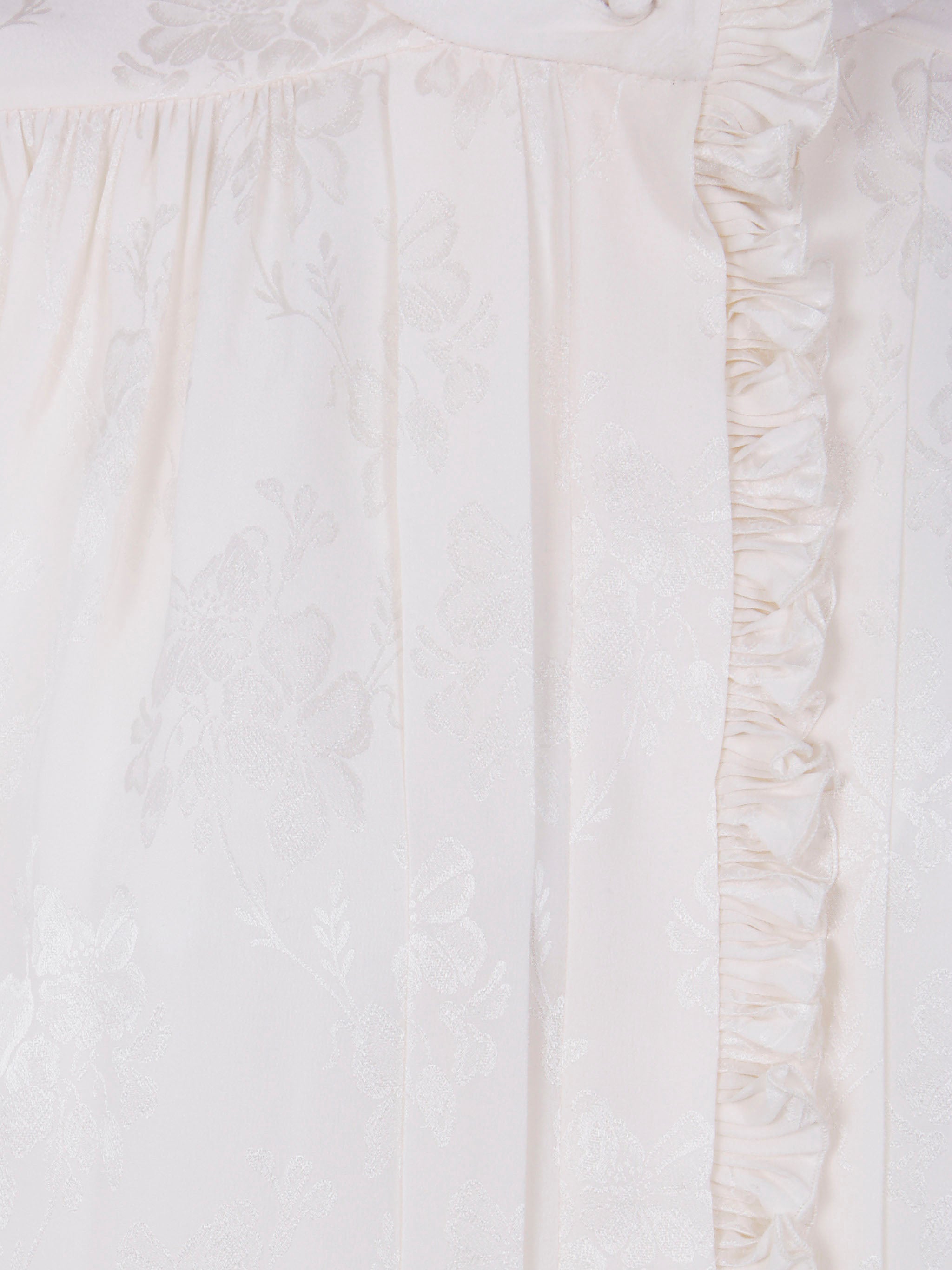 CHLOÉ Oversized Silk Jacquard Blouse