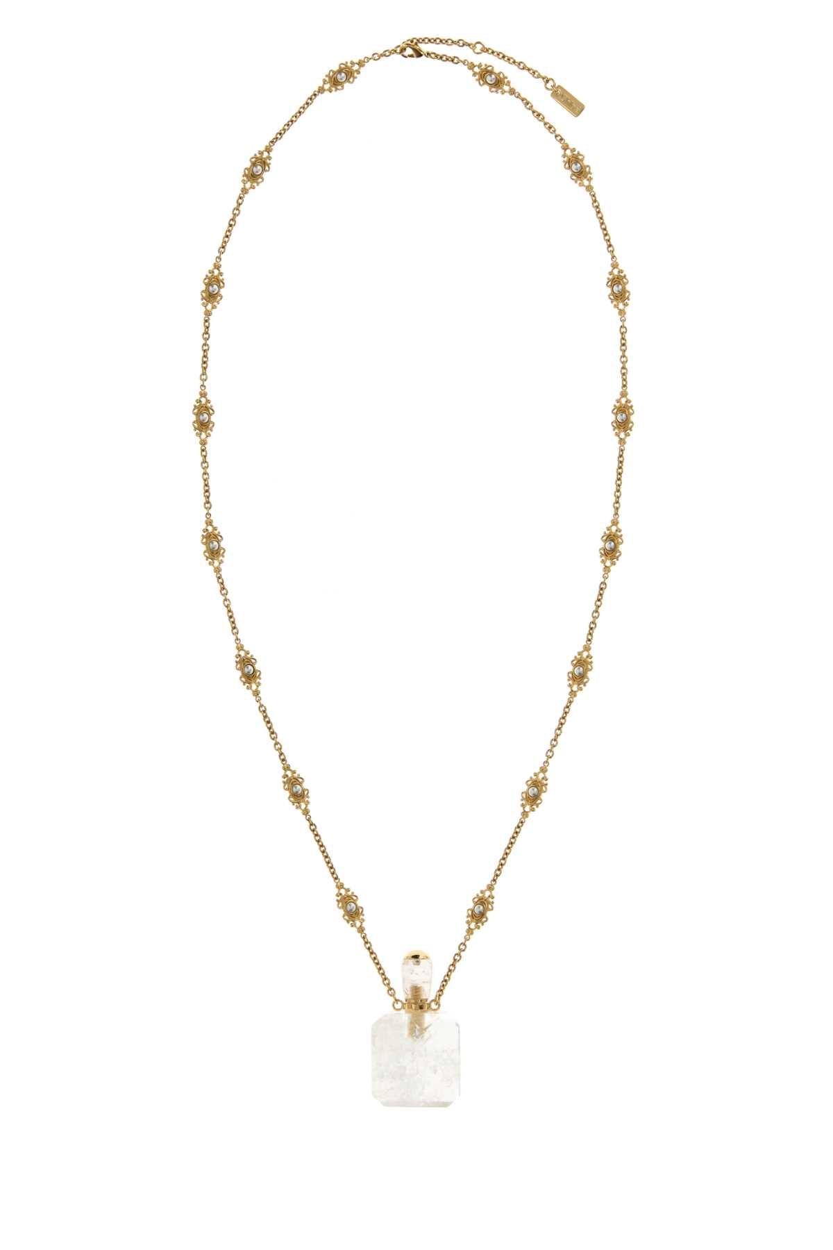 CHLOÉ Gold Metal Elixir Necklace