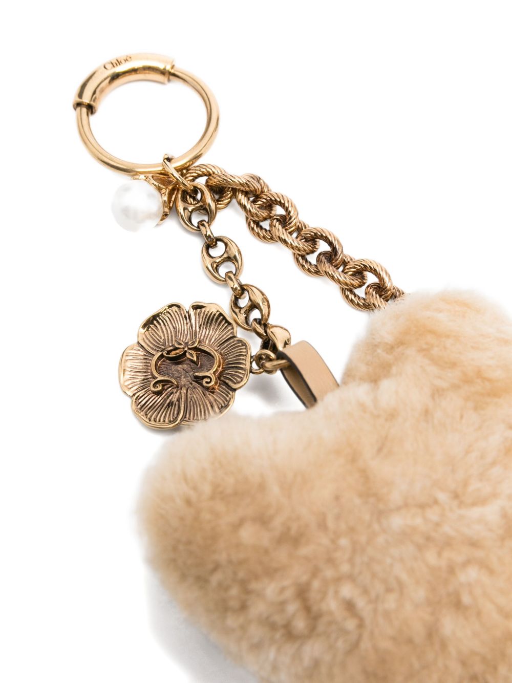 CHLOÉ Mini Heart Handbag Charm
