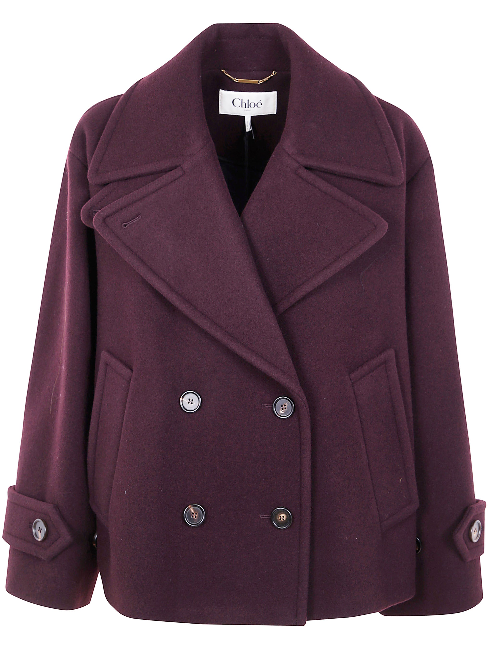 CHLOÉ Elegant Peacoat for Women