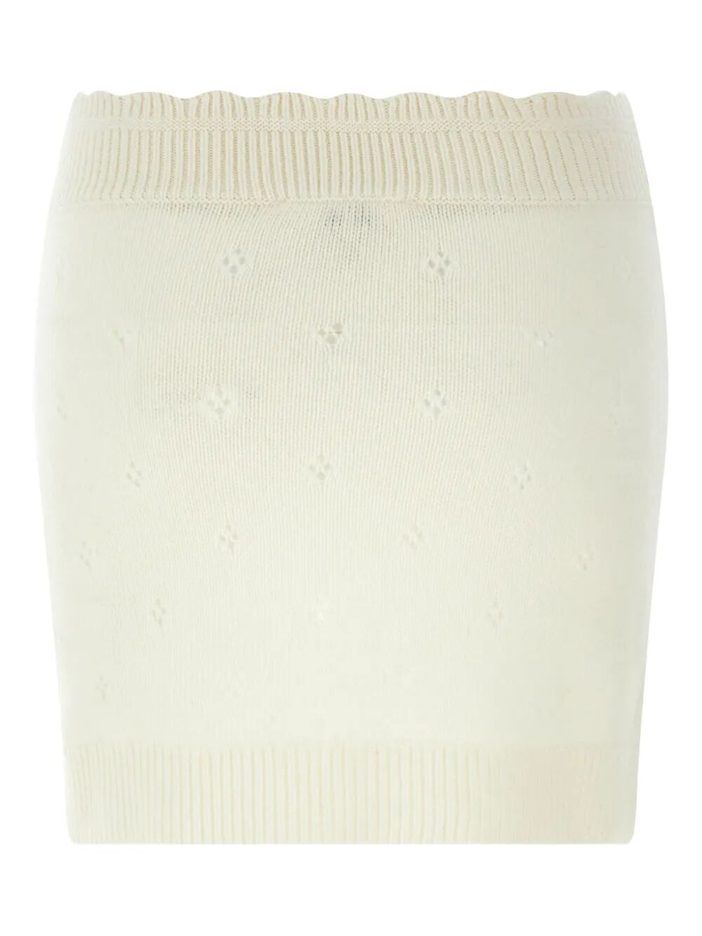 CHLOÉ Fitted Wool and Cashmere Knit Mini Skirt