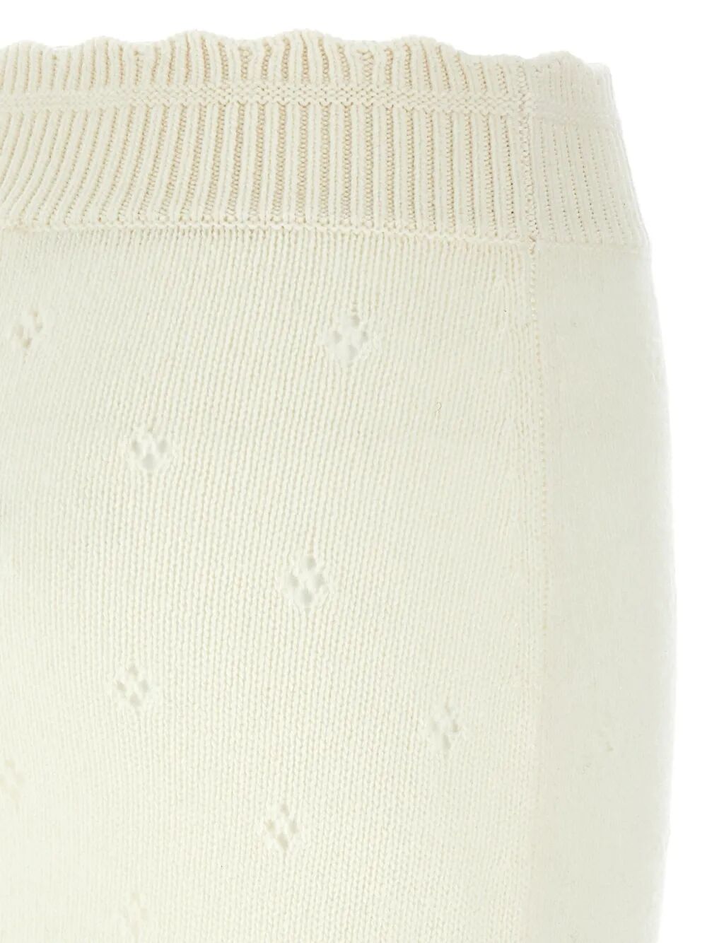 CHLOÉ Fitted Wool and Cashmere Knit Mini Skirt