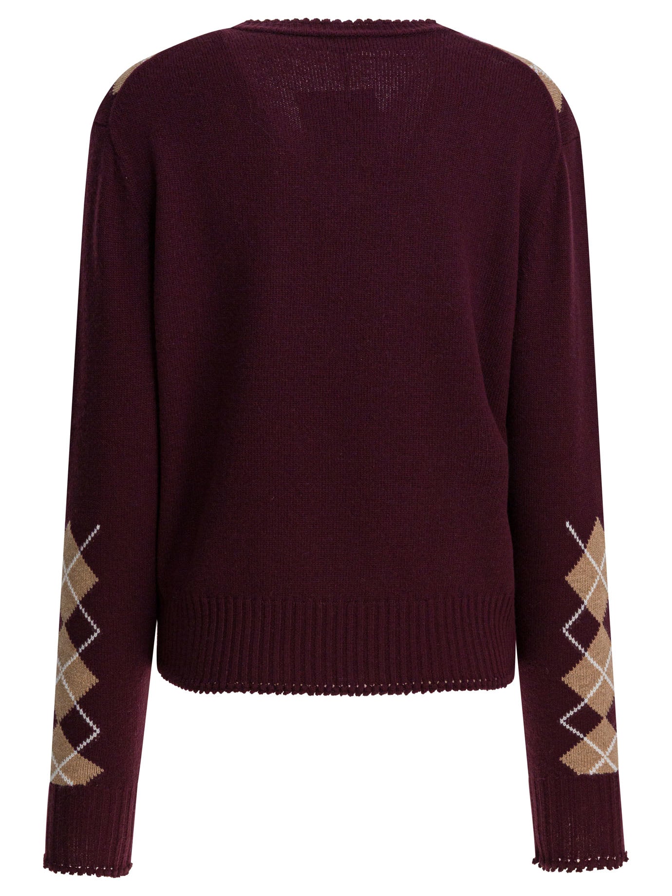 CHLOÉ V-Neck Cashmere Blend Sweater