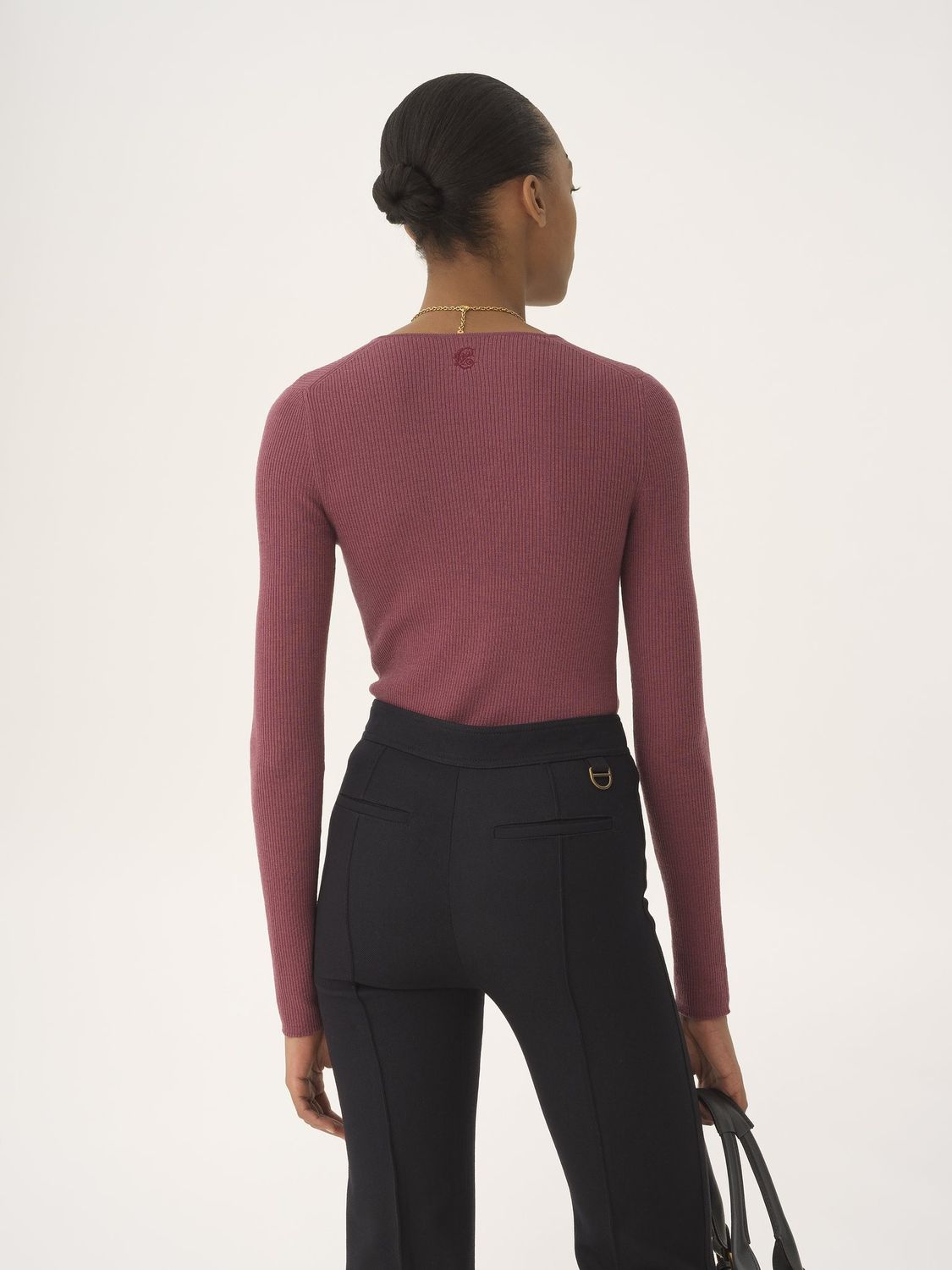 CHLOÉ Wool Top for Women - Fall/Winter 2025