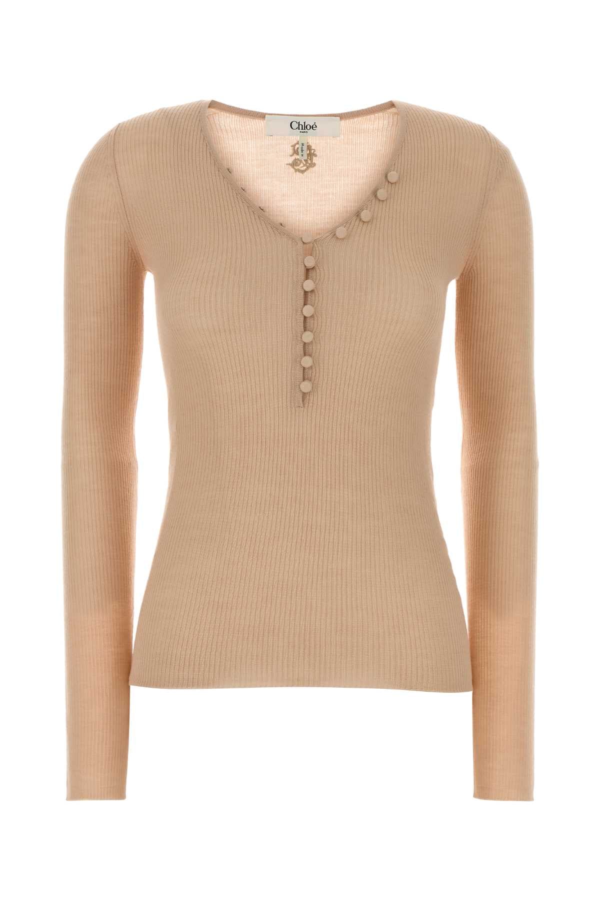 CHLOÉ Wool T-Shirt for Women - Soft and Cozy Fit