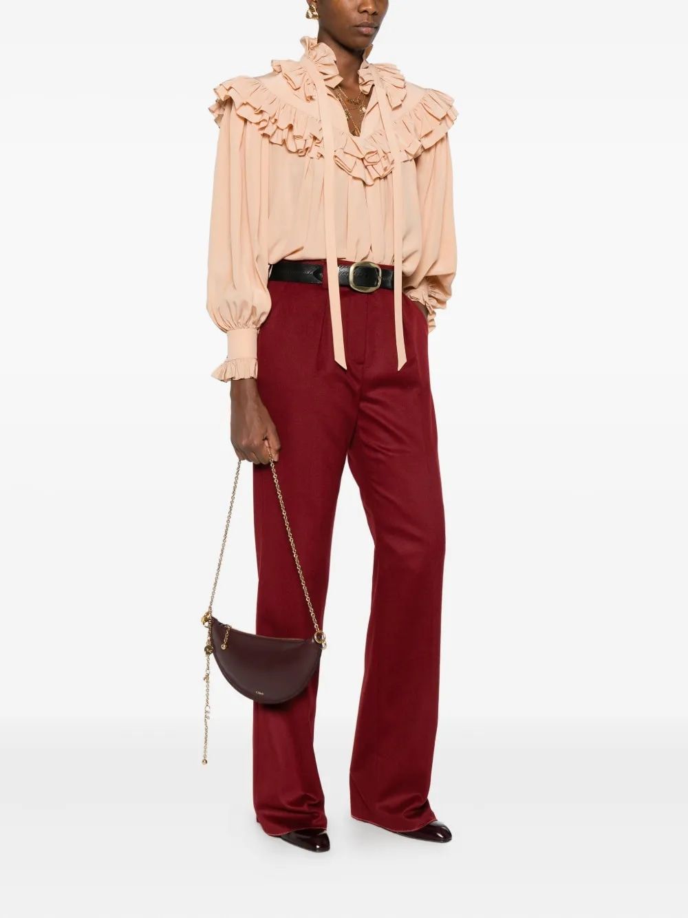 CHLOÉ Mini Halfmoon Handbag