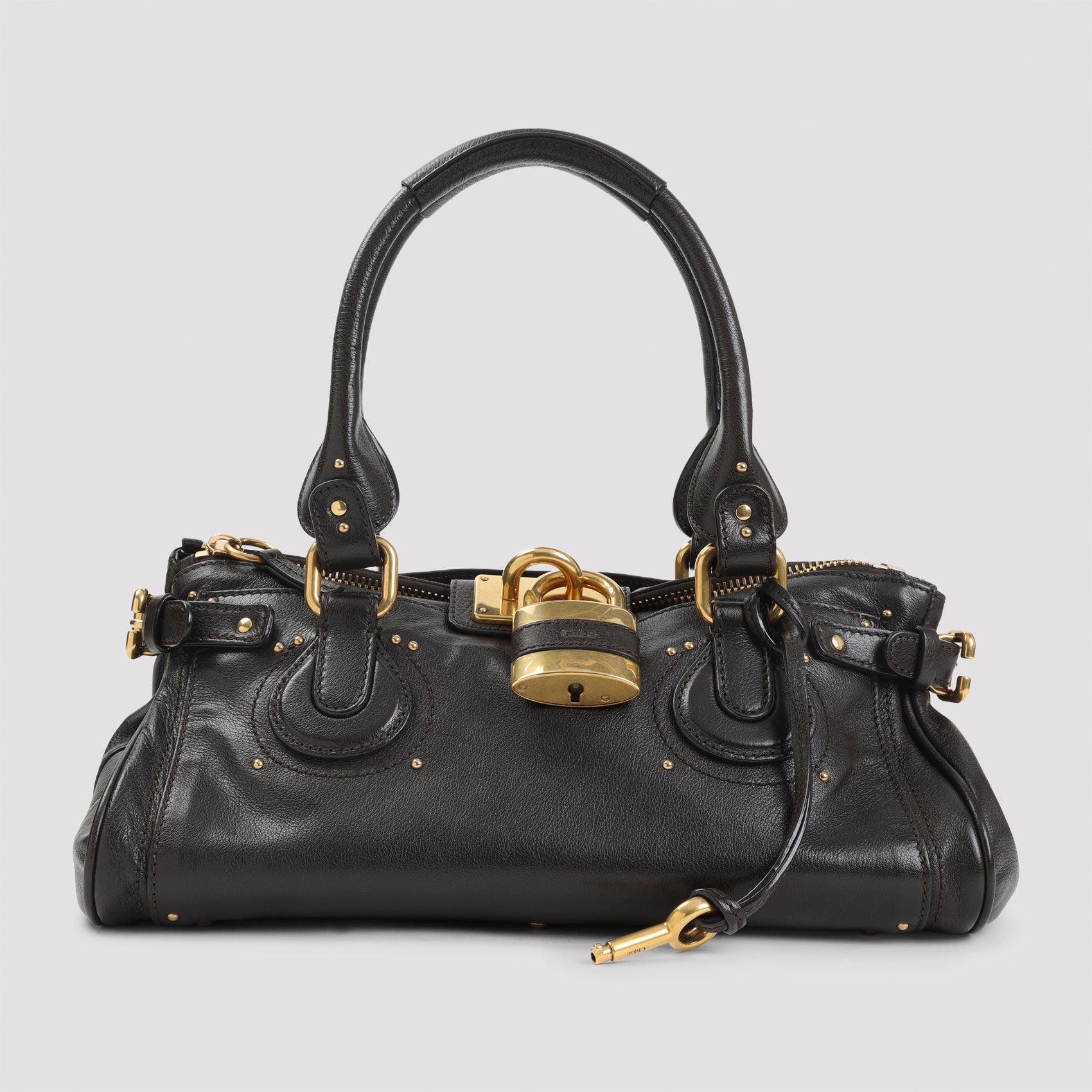 CHLOÉ Buffalo Leather Paddington Handbag