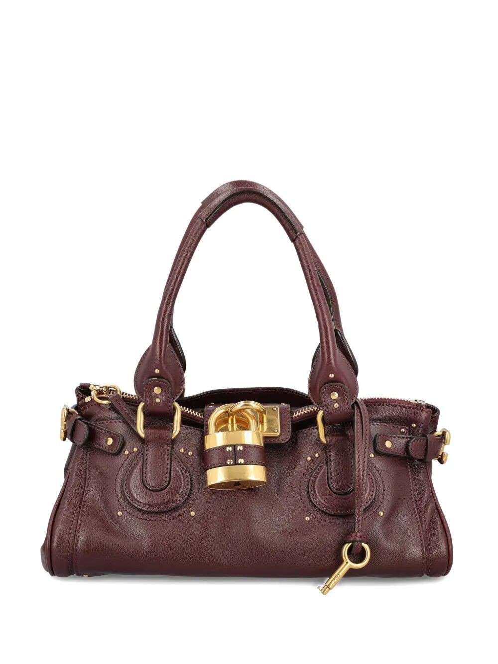 CHLOÉ Roomy Handbag with Signature Details - Height 18 CM, Width 36 CM, Depth 18 CM
