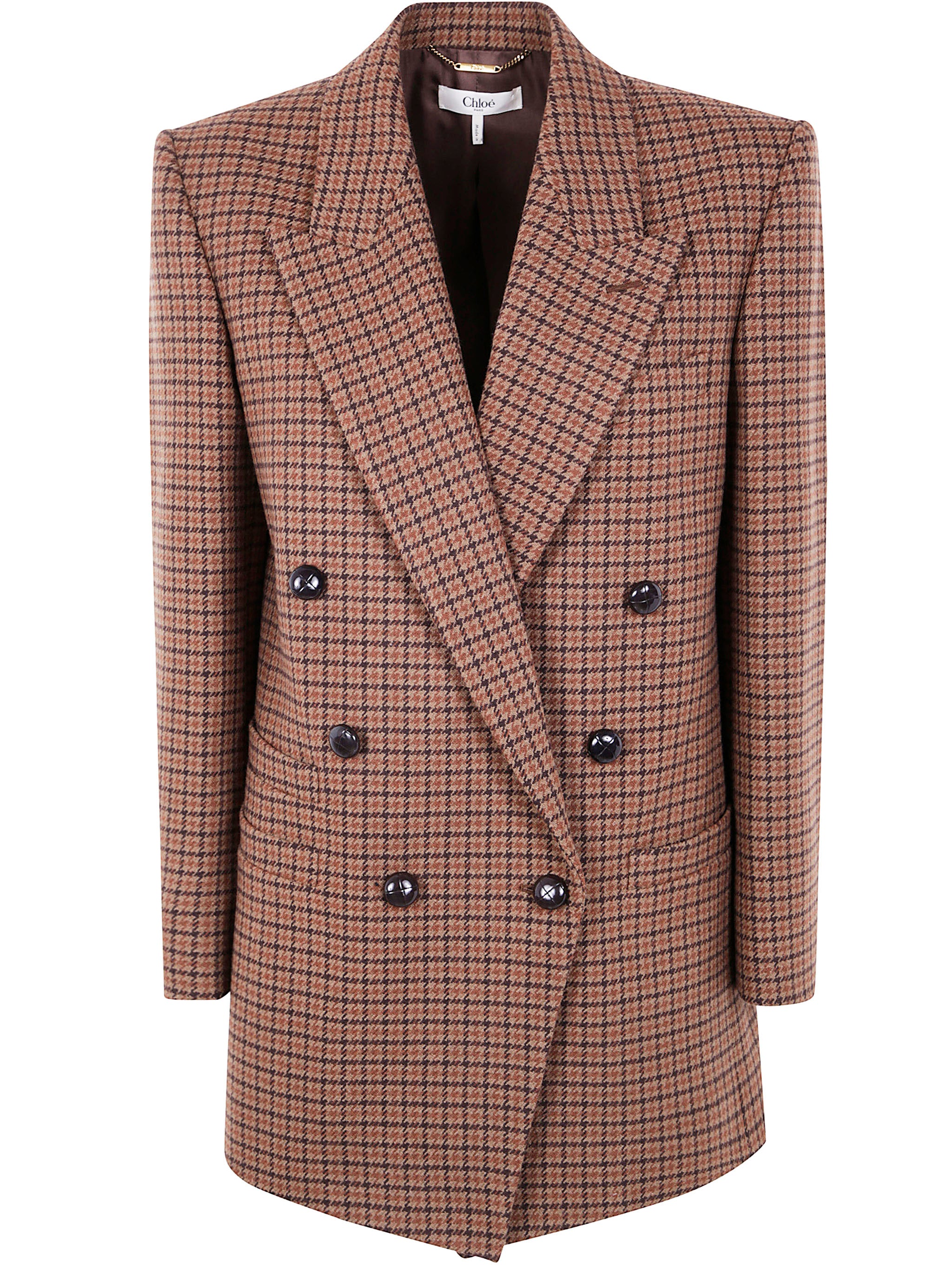CHLOÉ Double Breasted Wool Jacket