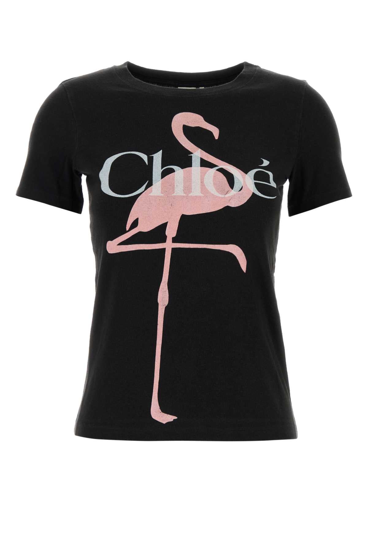 CHLOÉ Cotton T-Shirt for Women - SS26 Collection