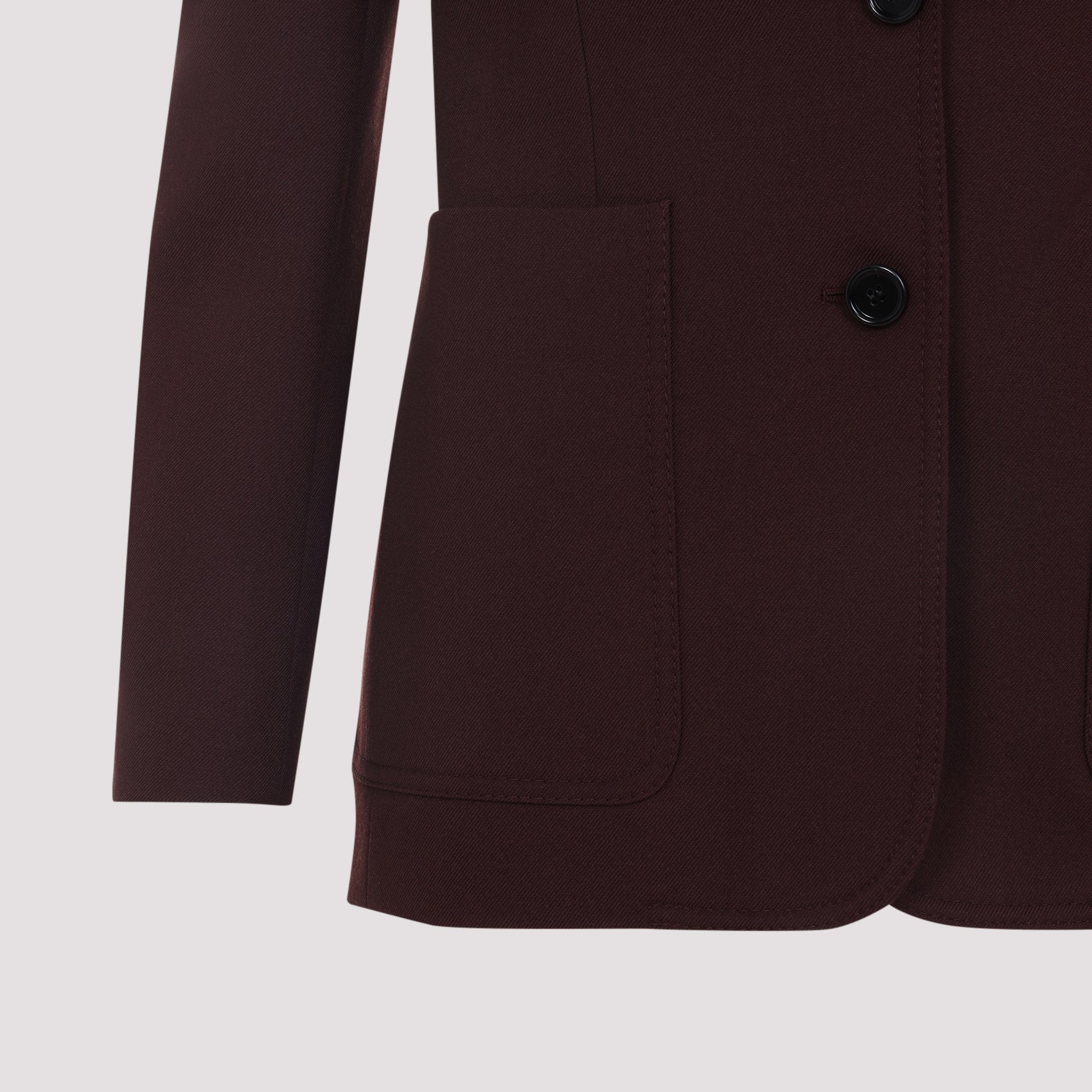 CHLOÉ Wool Jacket with Peak Lapels for Women