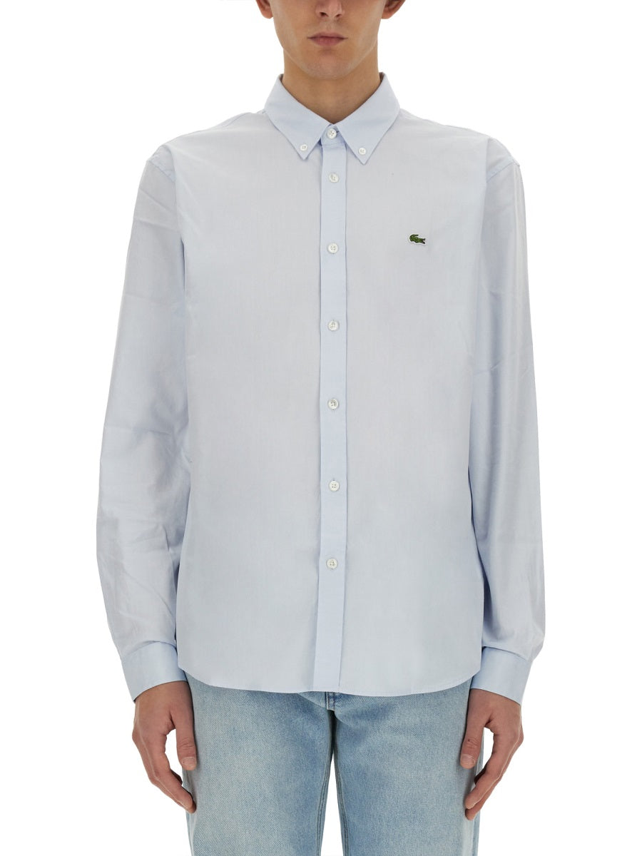 LACOSTE Men's Regular Fit Cotton Shirt - FW25 Collection