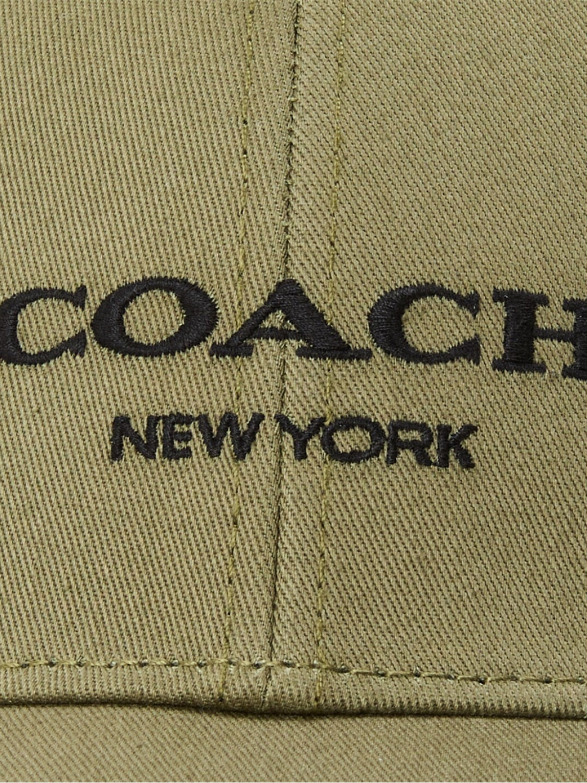 COACH Embroidered Logo Baseball Cap for Women