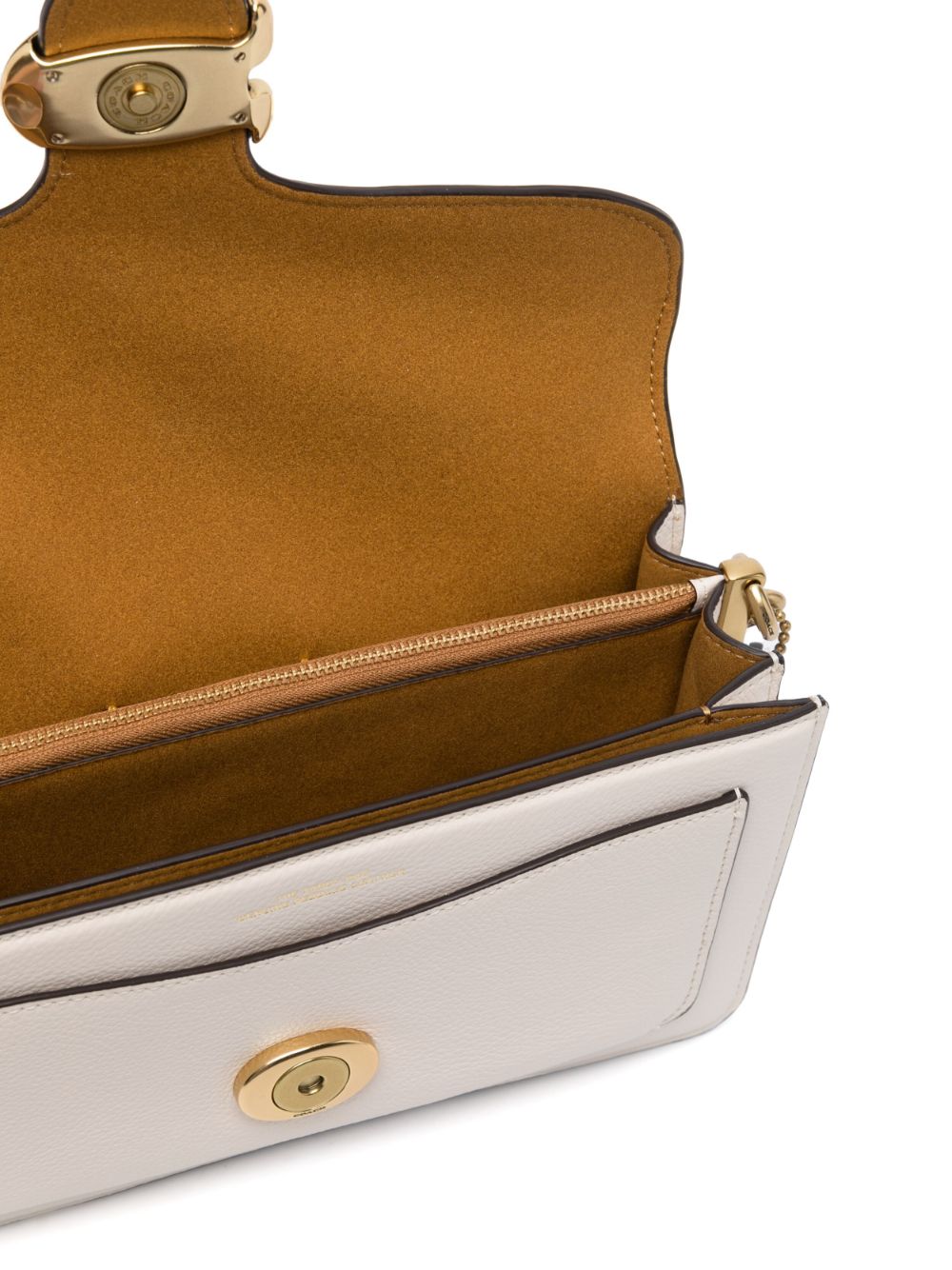 COACH Mini Leather Shoulder Handbag