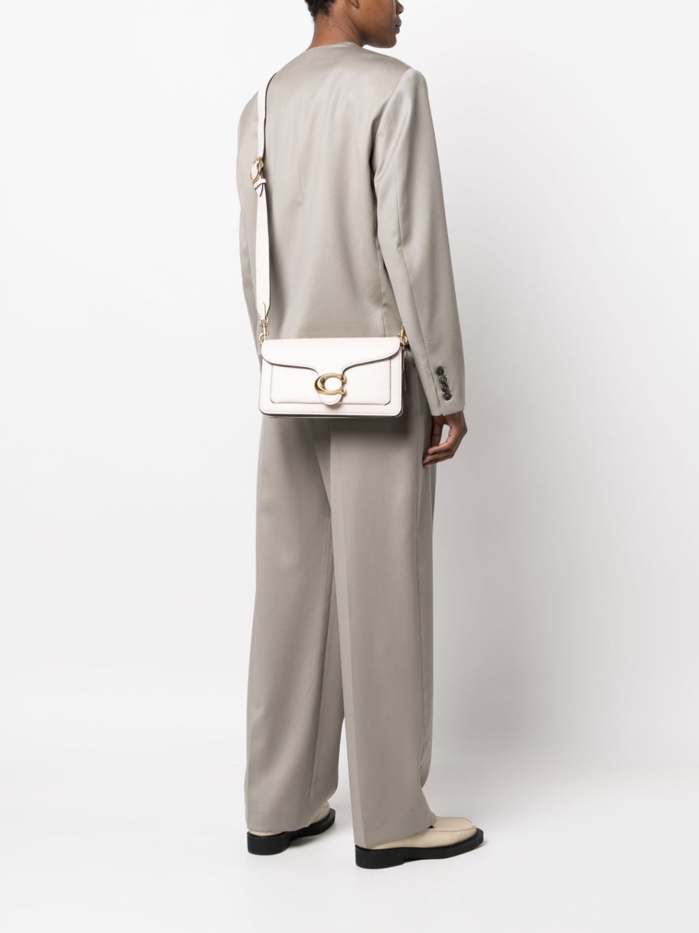 COACH Mini Leather Shoulder Handbag