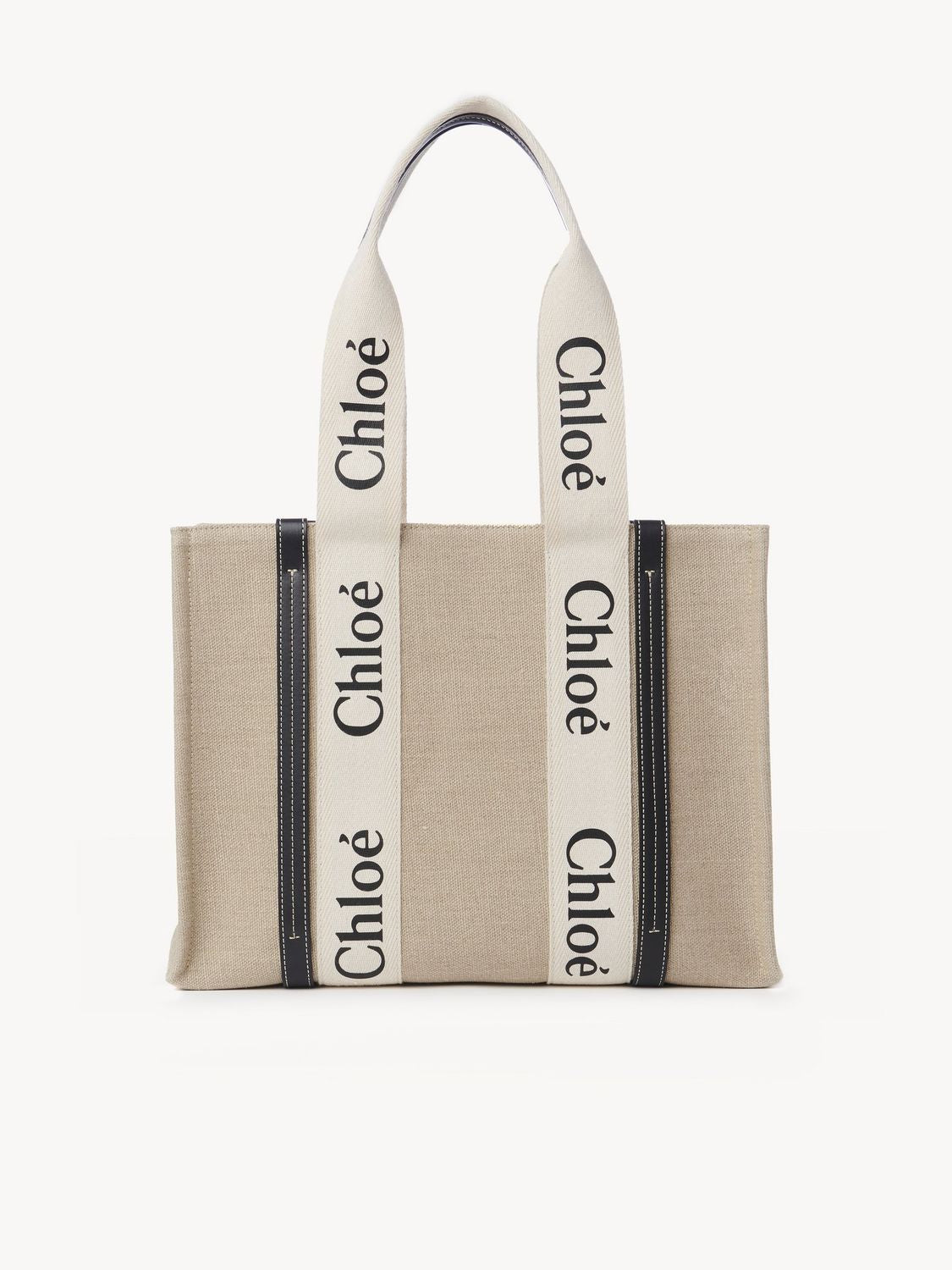 CHLOÉ Medium Canvas Tote Handbag