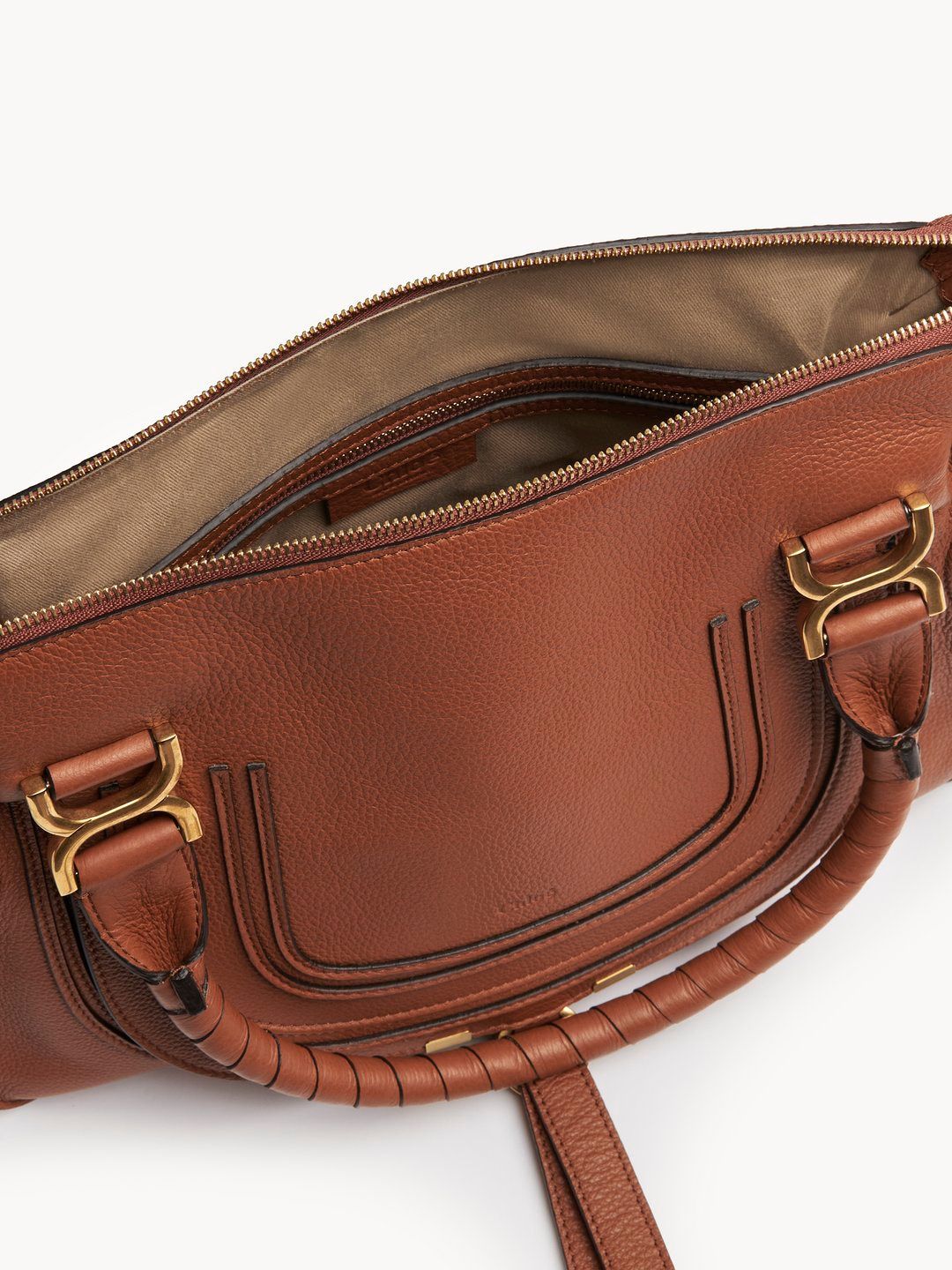 CHLOÉ Medium Leather Marcie Handbag