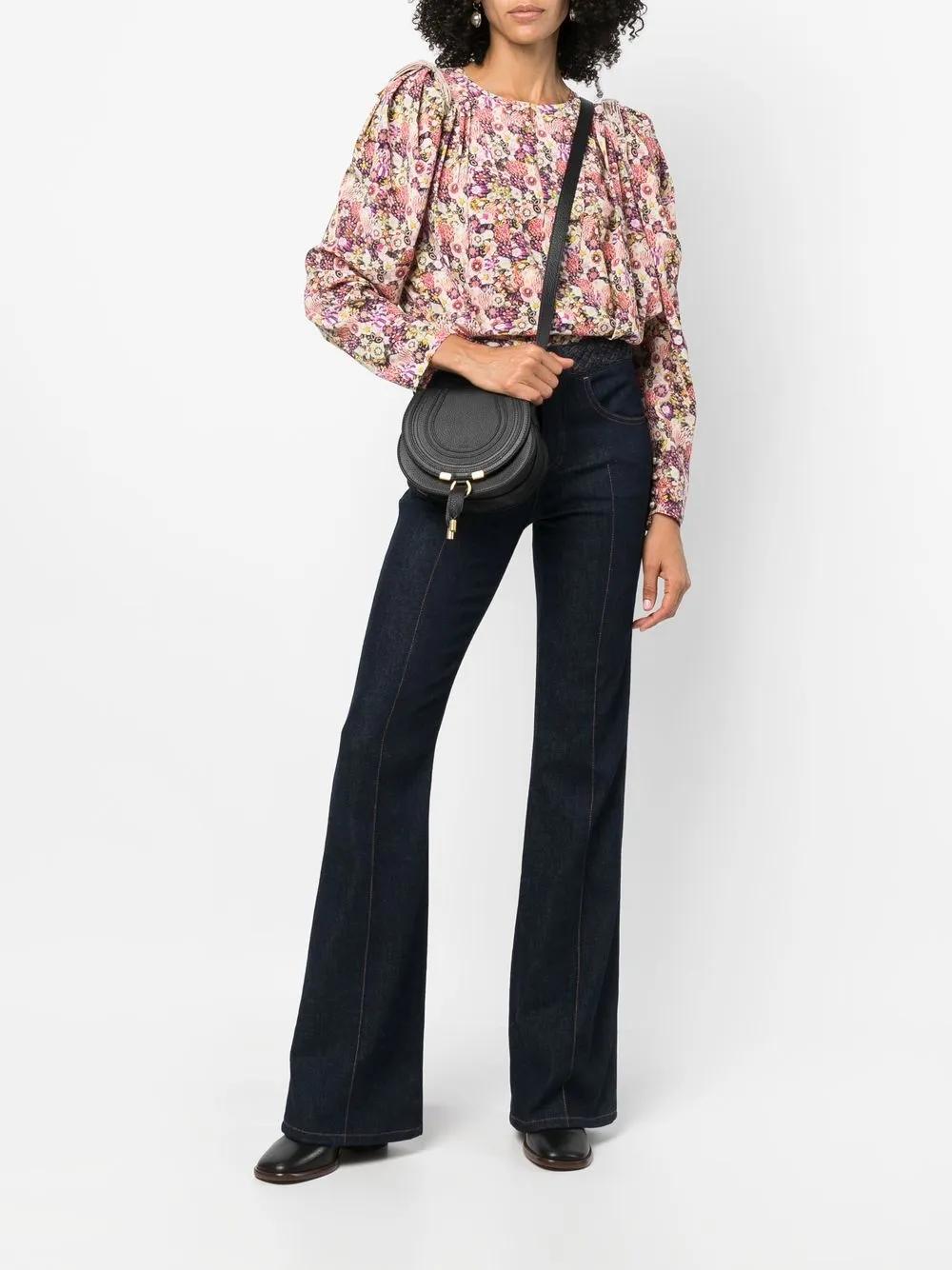 CHLOÉ Mini Handbag with Antique Brass Finishing