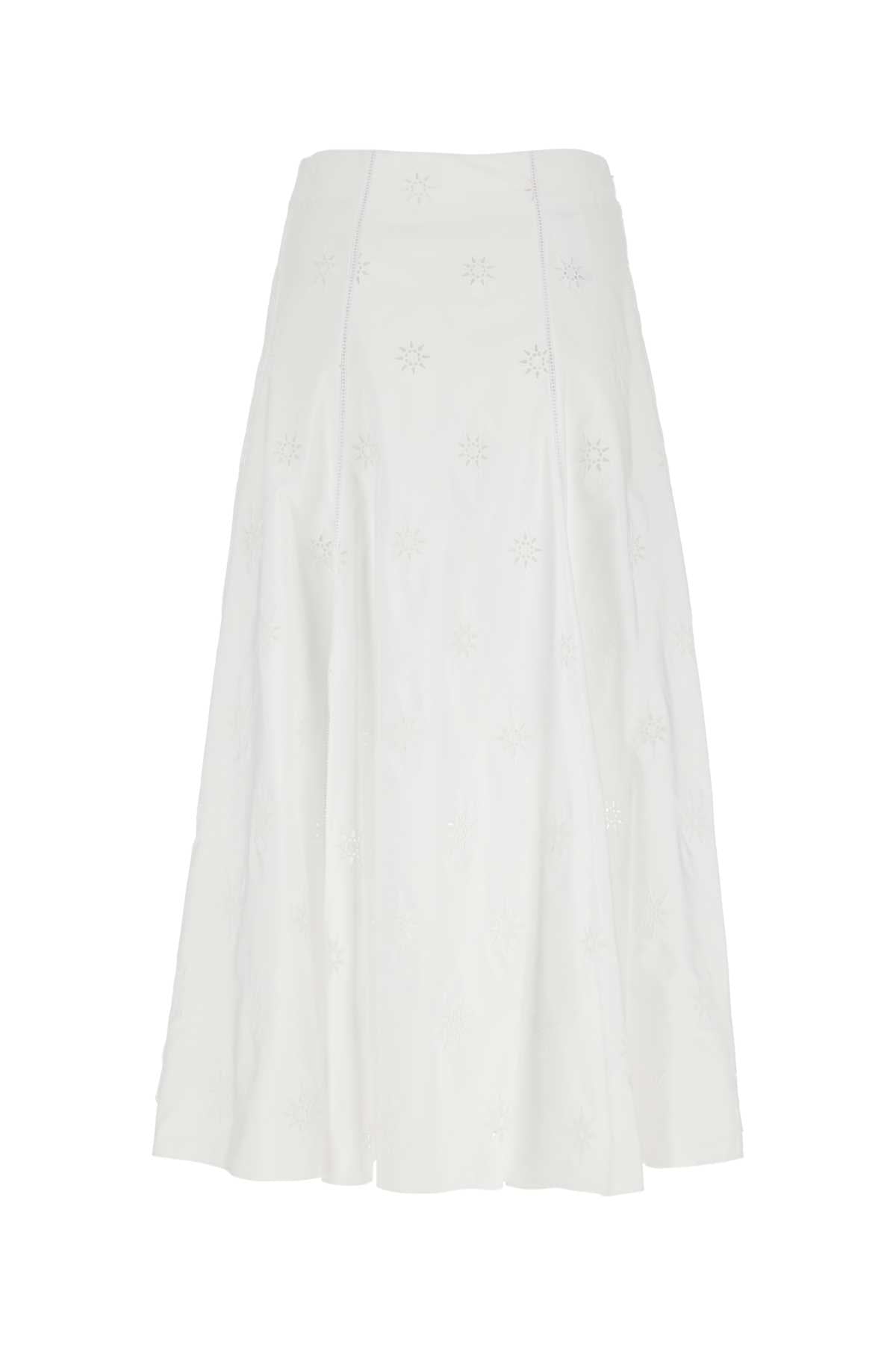 CHLOÉ Classic Mini Poplin Skirt for Women