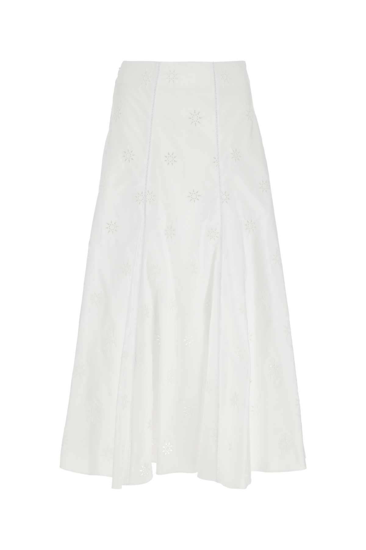 CHLOÉ Classic Mini Poplin Skirt for Women