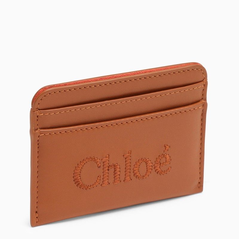 CHLOÉ Mini Leather Card Holder