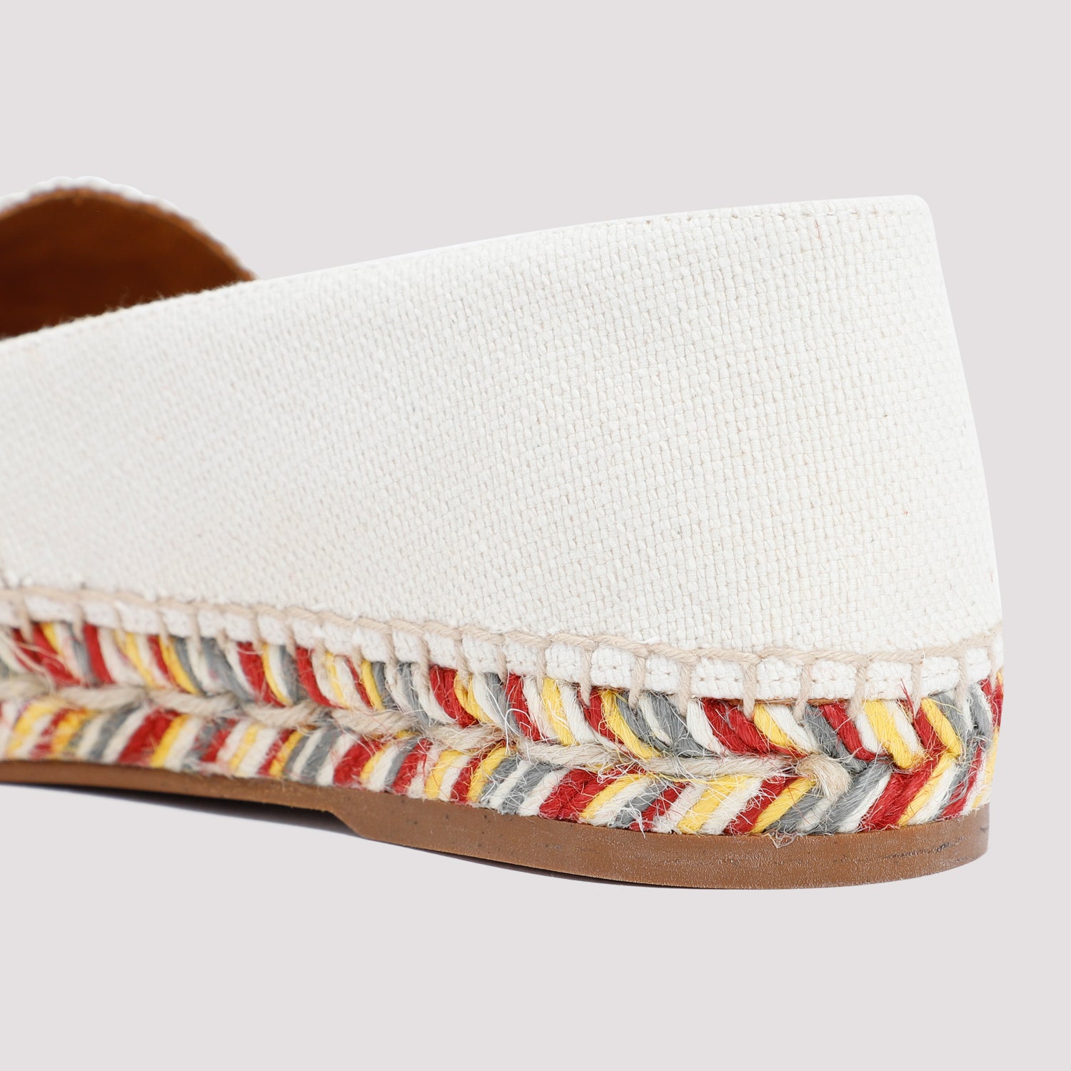 CHLOÉ Round Toe Braided Cord Espadrilles for Women