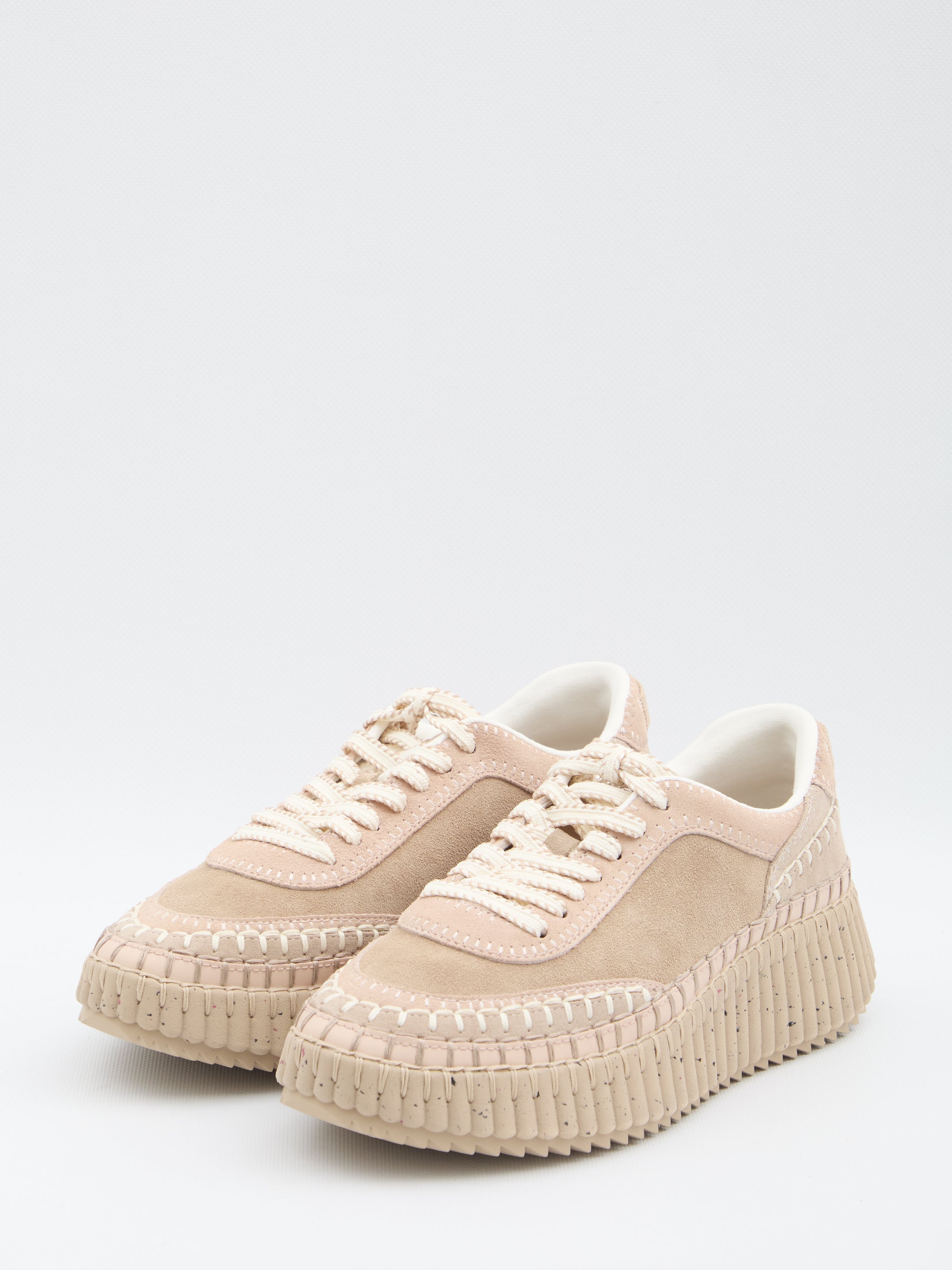 CHLOÉ Leather Sneakers for Women - FW25 Collection