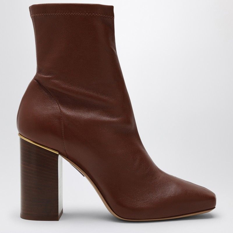 CHLOÉ Women's Square Toe High Heel Ankle Boot