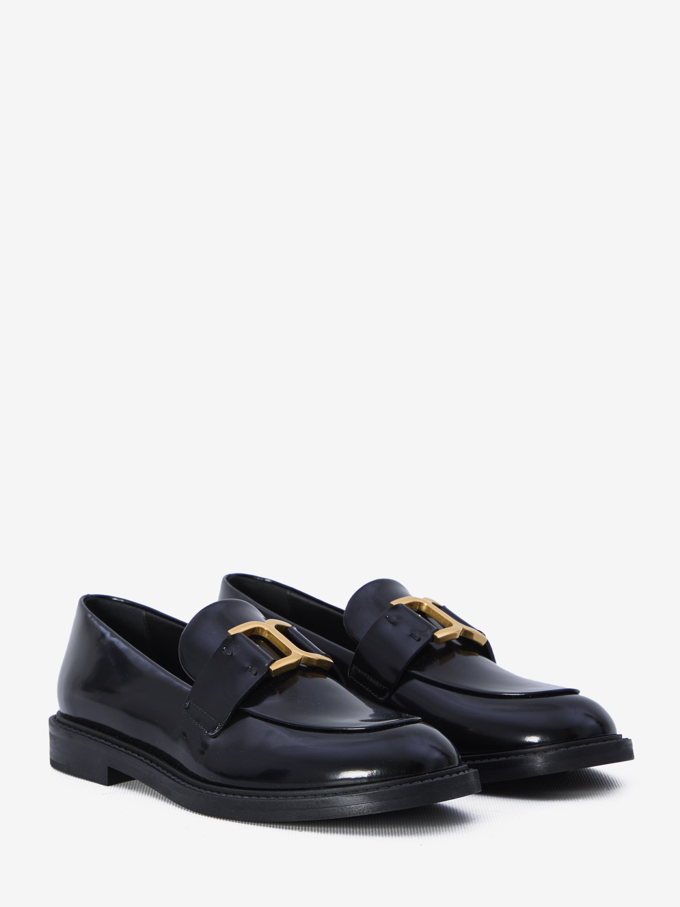 CHLOÉ Stylish Leather Marcied Loafers for Women