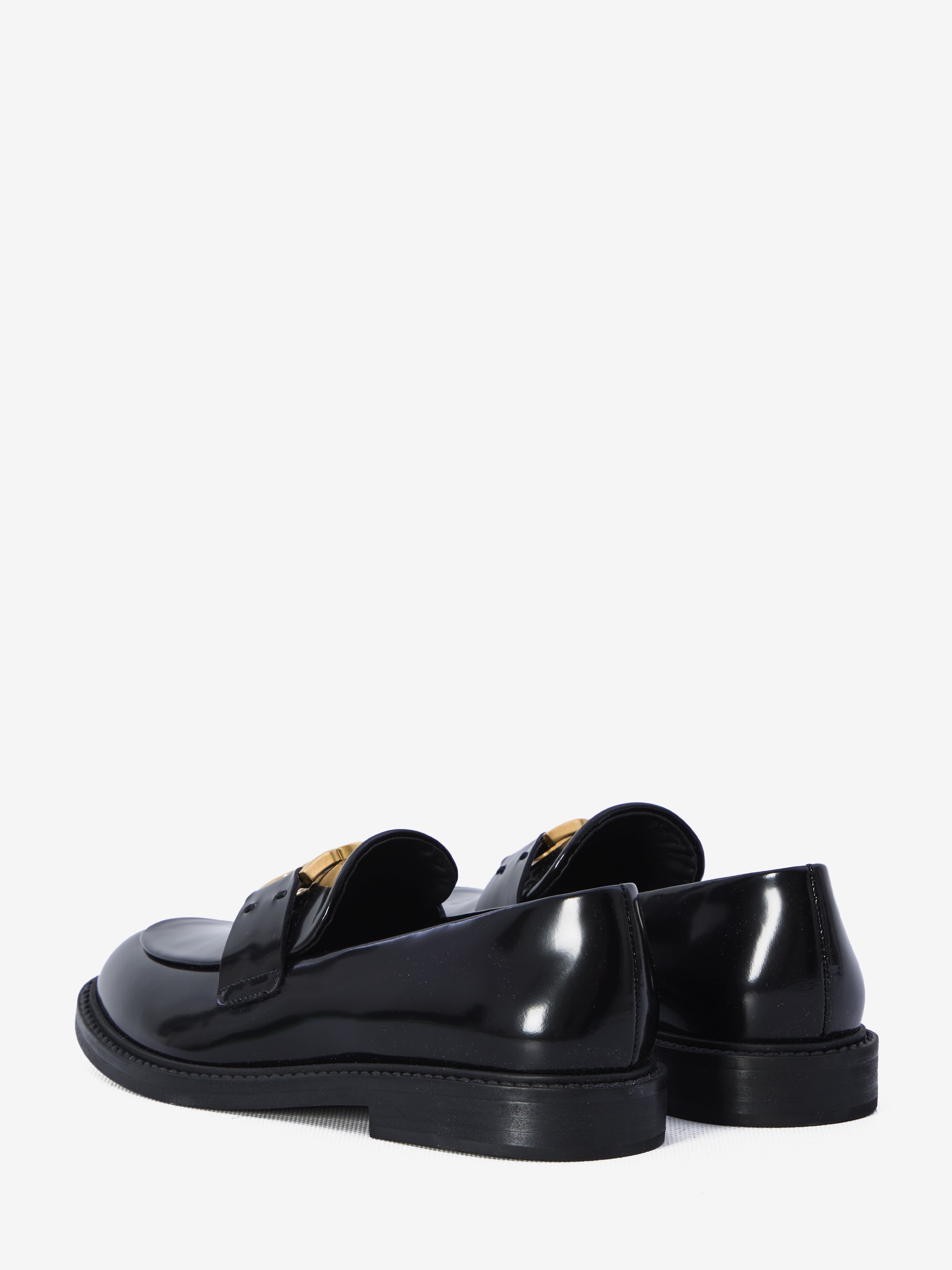 CHLOÉ Stylish Leather Marcied Loafers for Women