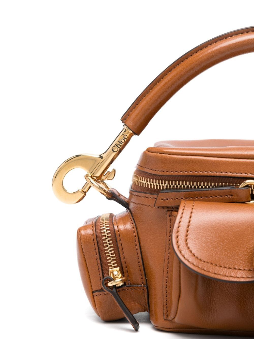 CHLOÉ Mini Leather Camera Handbag