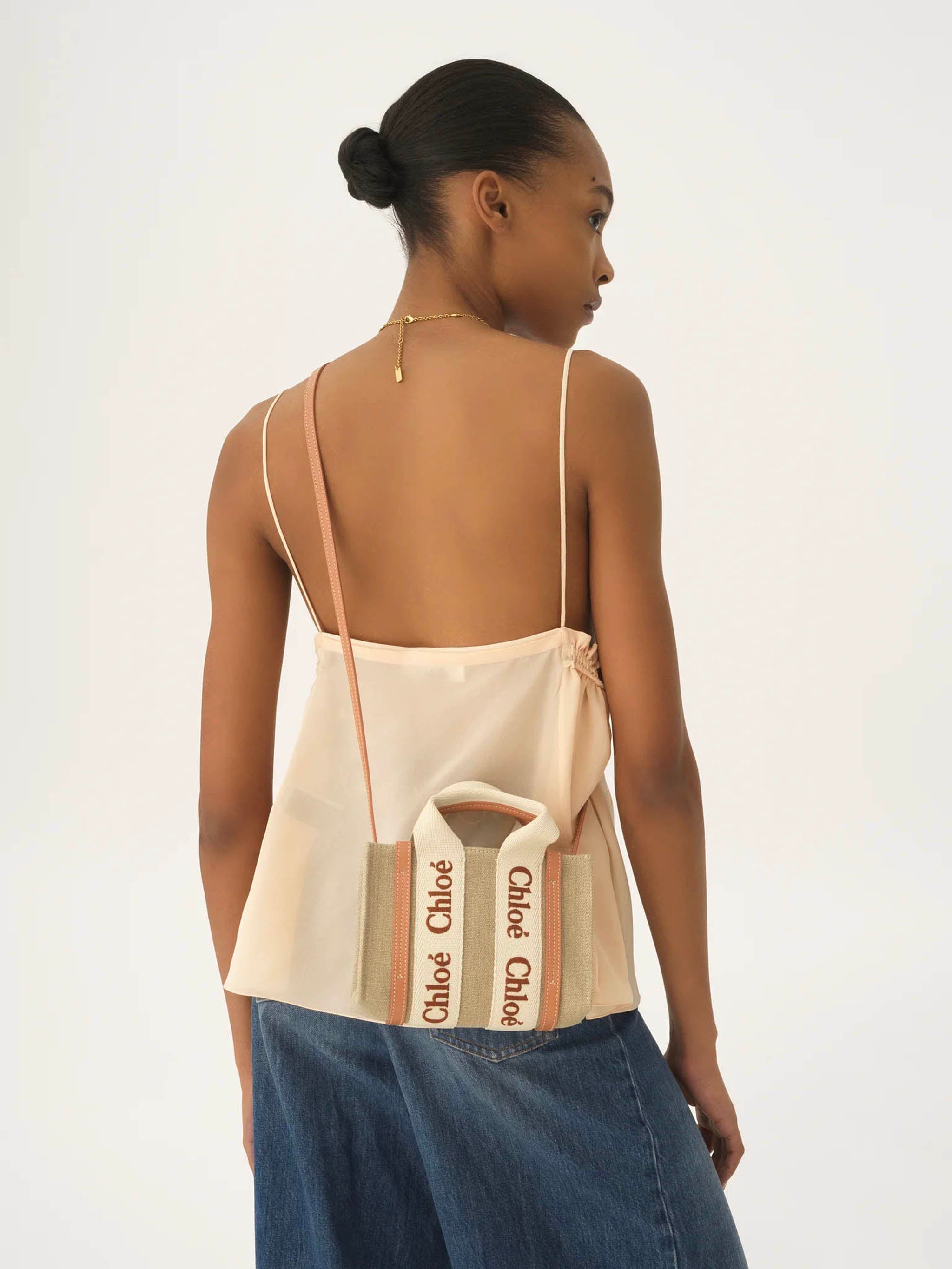 CHLOÉ Mini Woody Tote Handbag