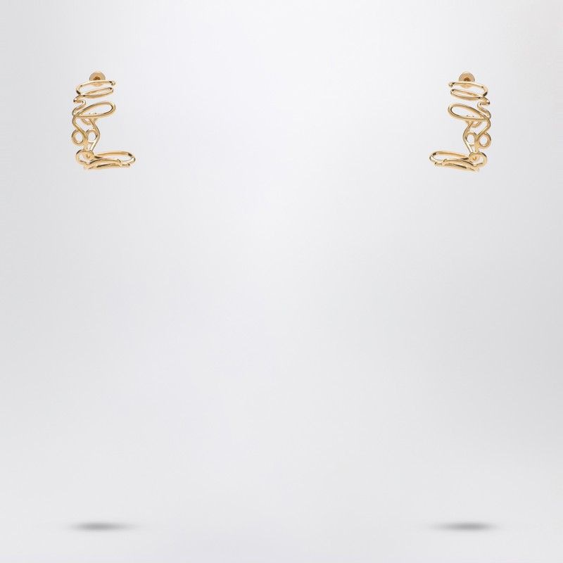 CHLOÉ Iconic Gold Stud Earrings