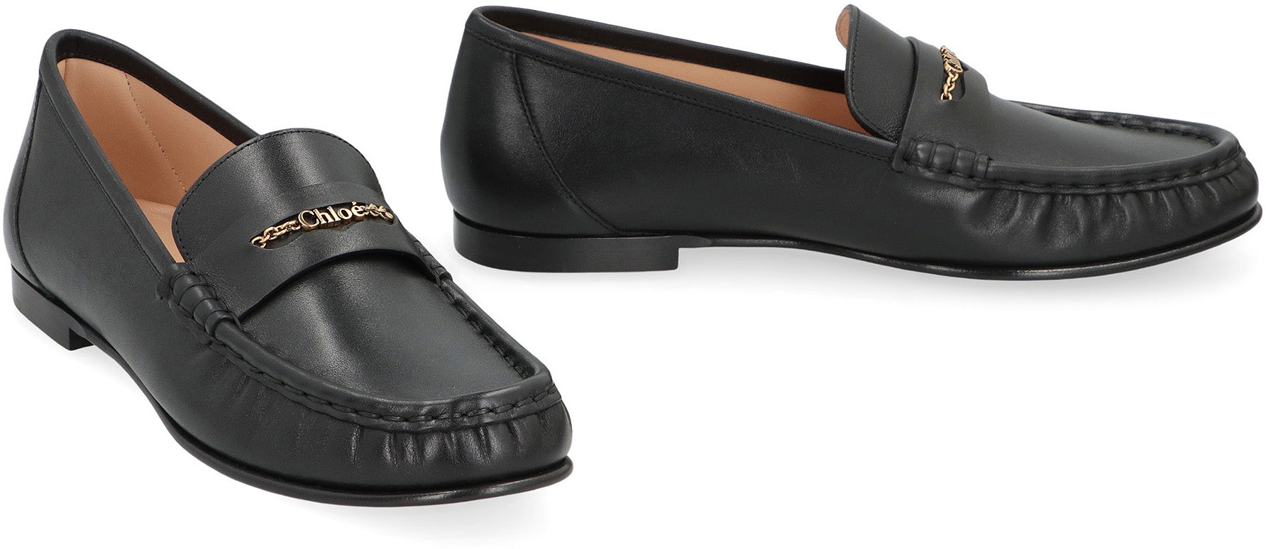 CHLOÉ Women's Leather Loafers
