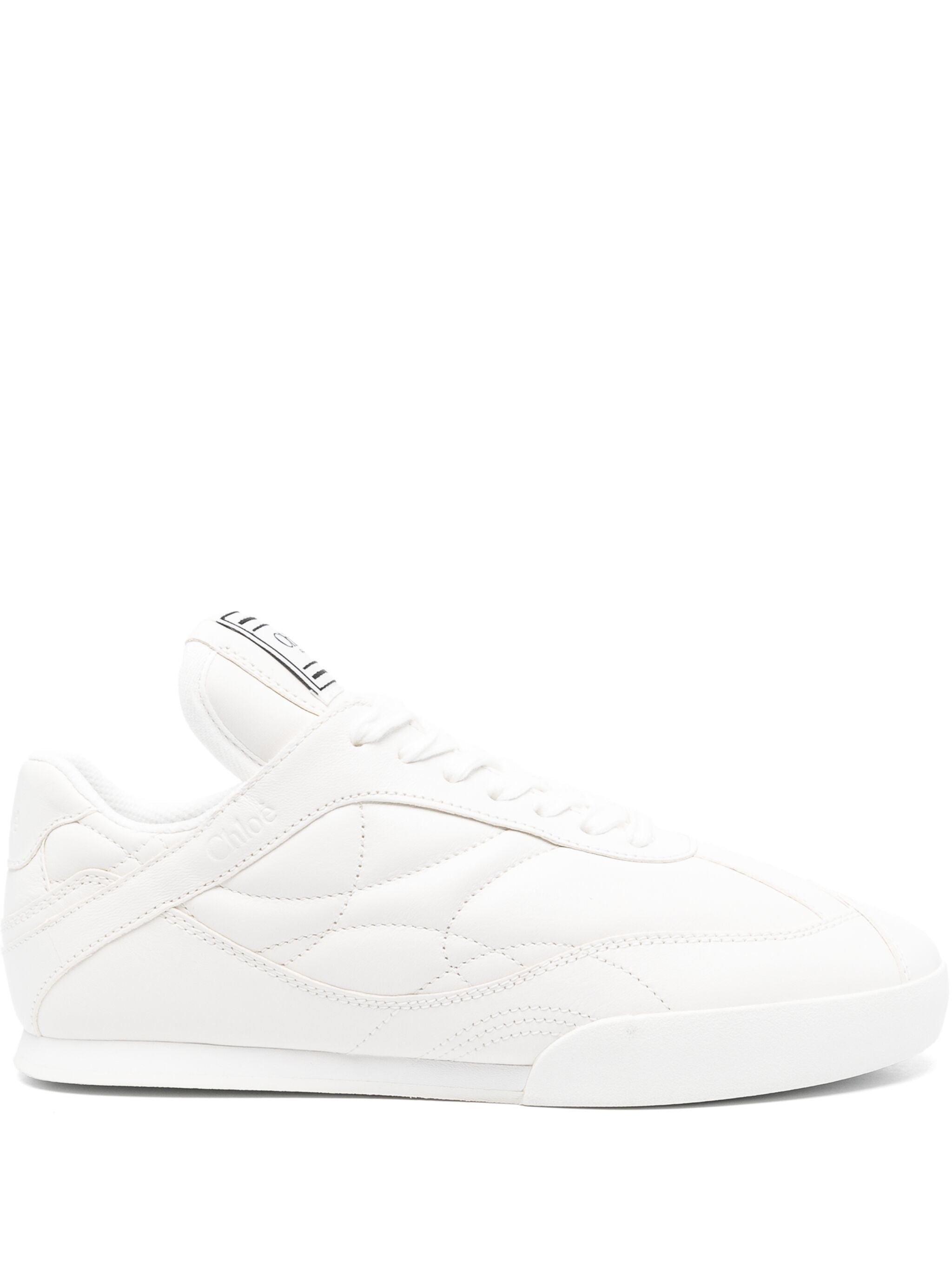 CHLOÉ Kick Leather Sneakers for Women - FW25