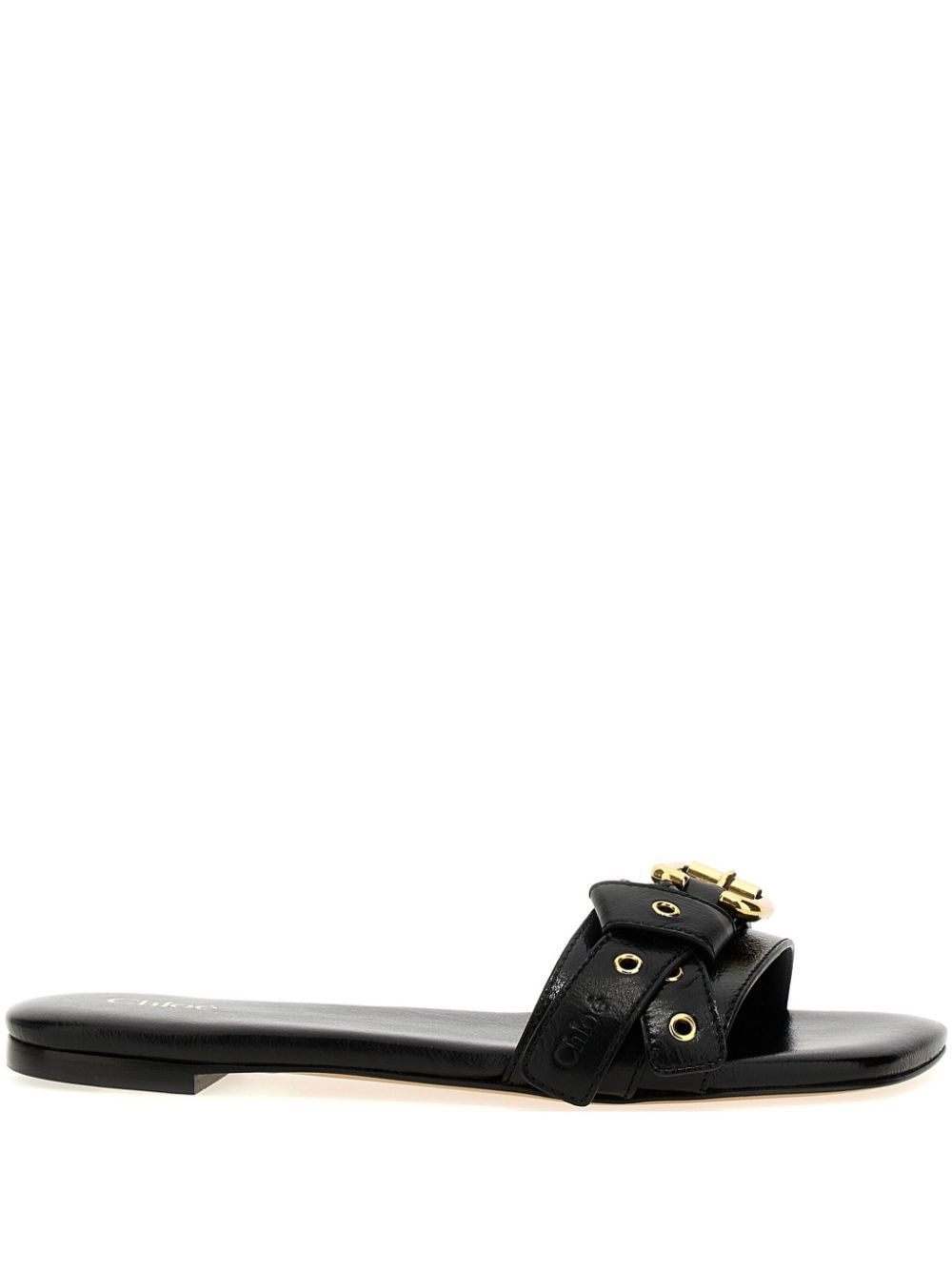 CHLOÉ Low Heel Leather Sandals for Women