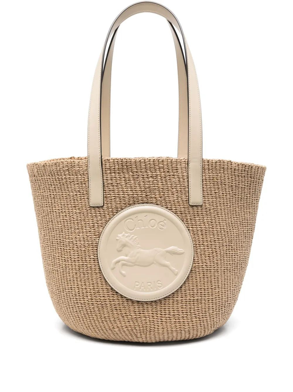 CHLOÉ Large Horse Medal Basket