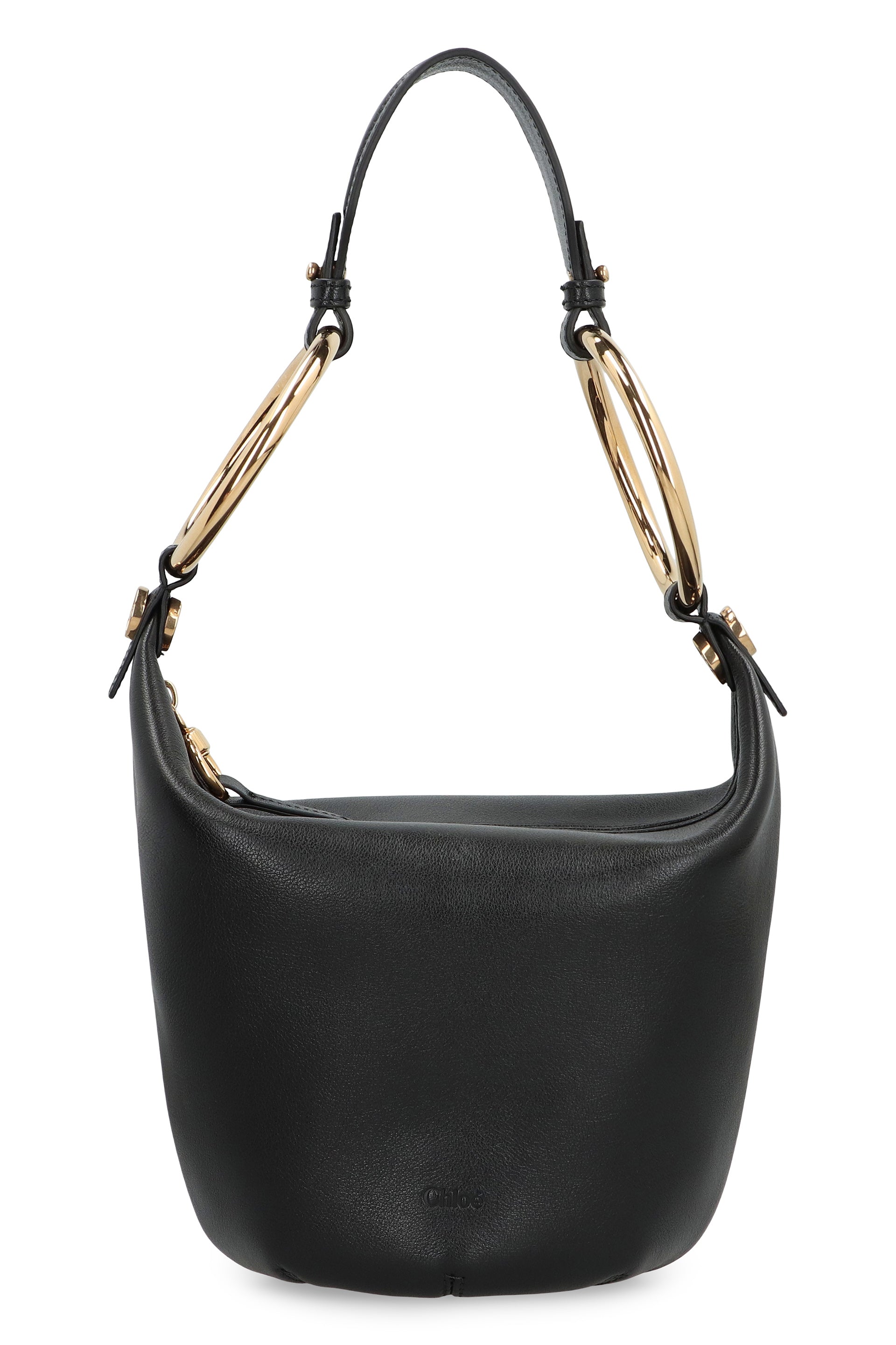 CHLOÉ Mini Hammered Leather Bracelet Handbag