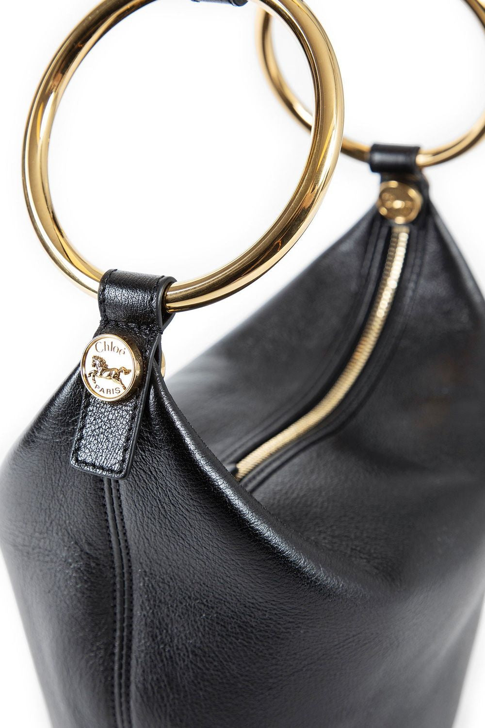 CHLOÉ Mini Bracelet Handbag - 17x16x14cm