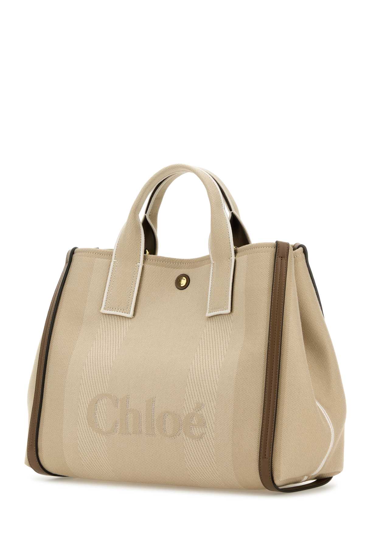 CHLOÉ Carry Canvas Mini Tote Handbag