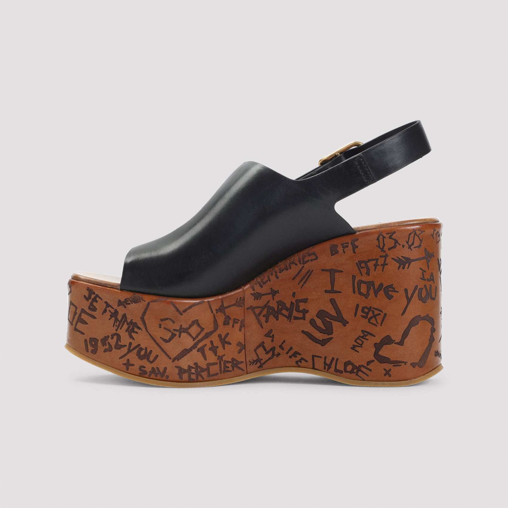 CHLOÉ Maxime Leather Sandal