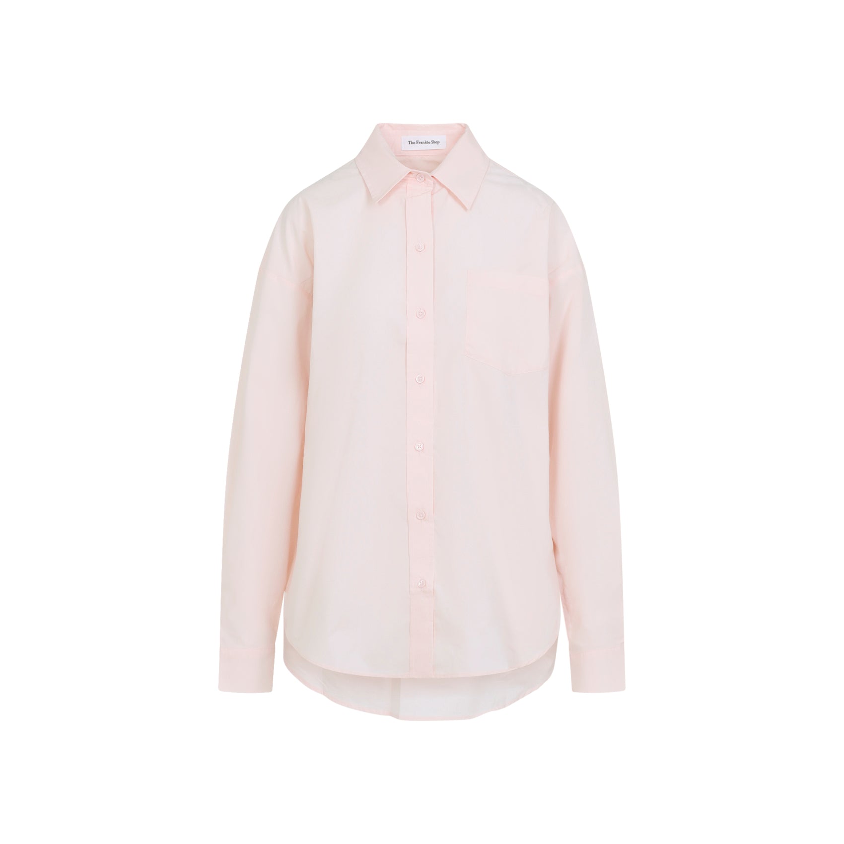 THE FRANKIE SHOP Ornella Side Button-Up Shirt