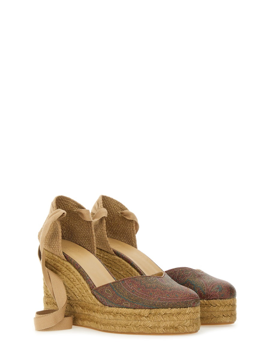 CASTAÑER Clear Etro Espadrilles for Women