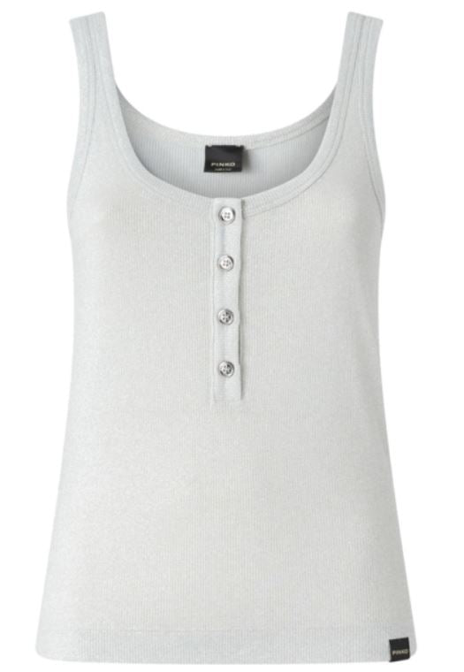 PINKO Metallic Blend Stylish T-Shirt