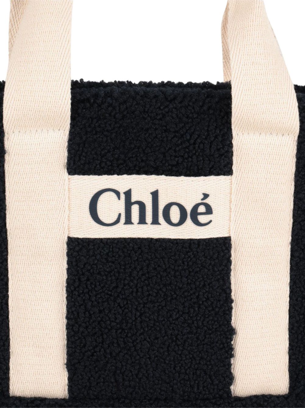 CHLOÈ Fluffy Tote Handbag for Girls - FW25