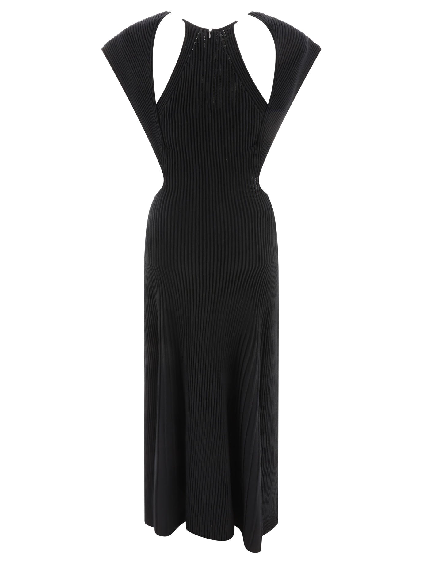 CHLOÉ Elegant Maxi Dress with Cut-Out Details