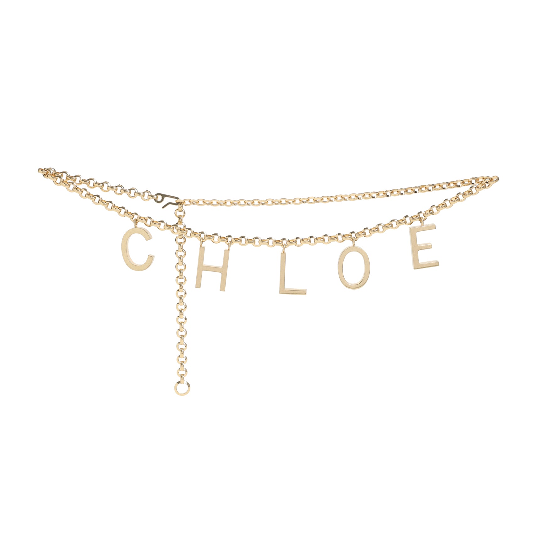 CHLOÉ Chic Brass Belt for Women - Perfect for Fall Winter 2025