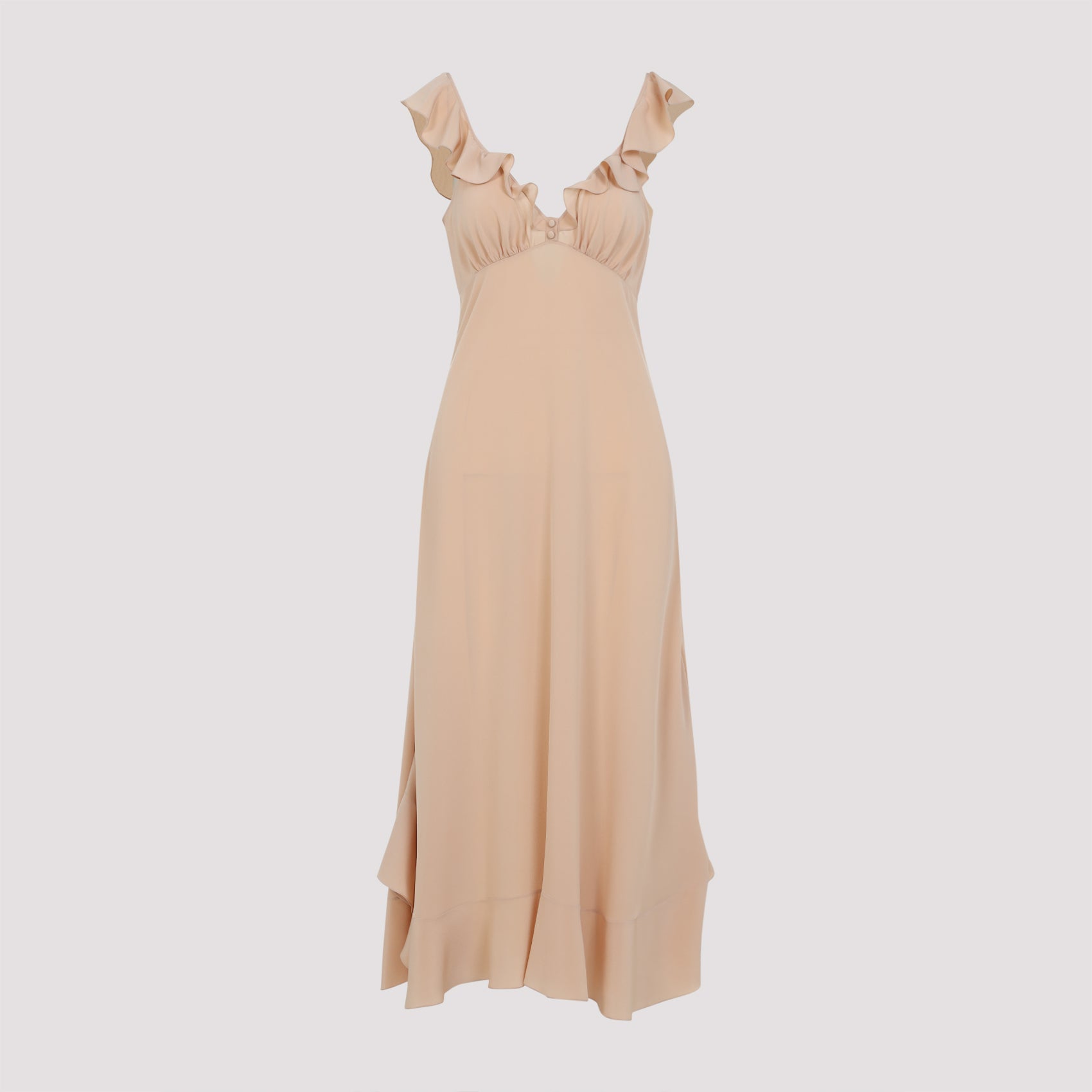 CHLOÉ Sleek Silk Dress for Women - Spring Summer 25